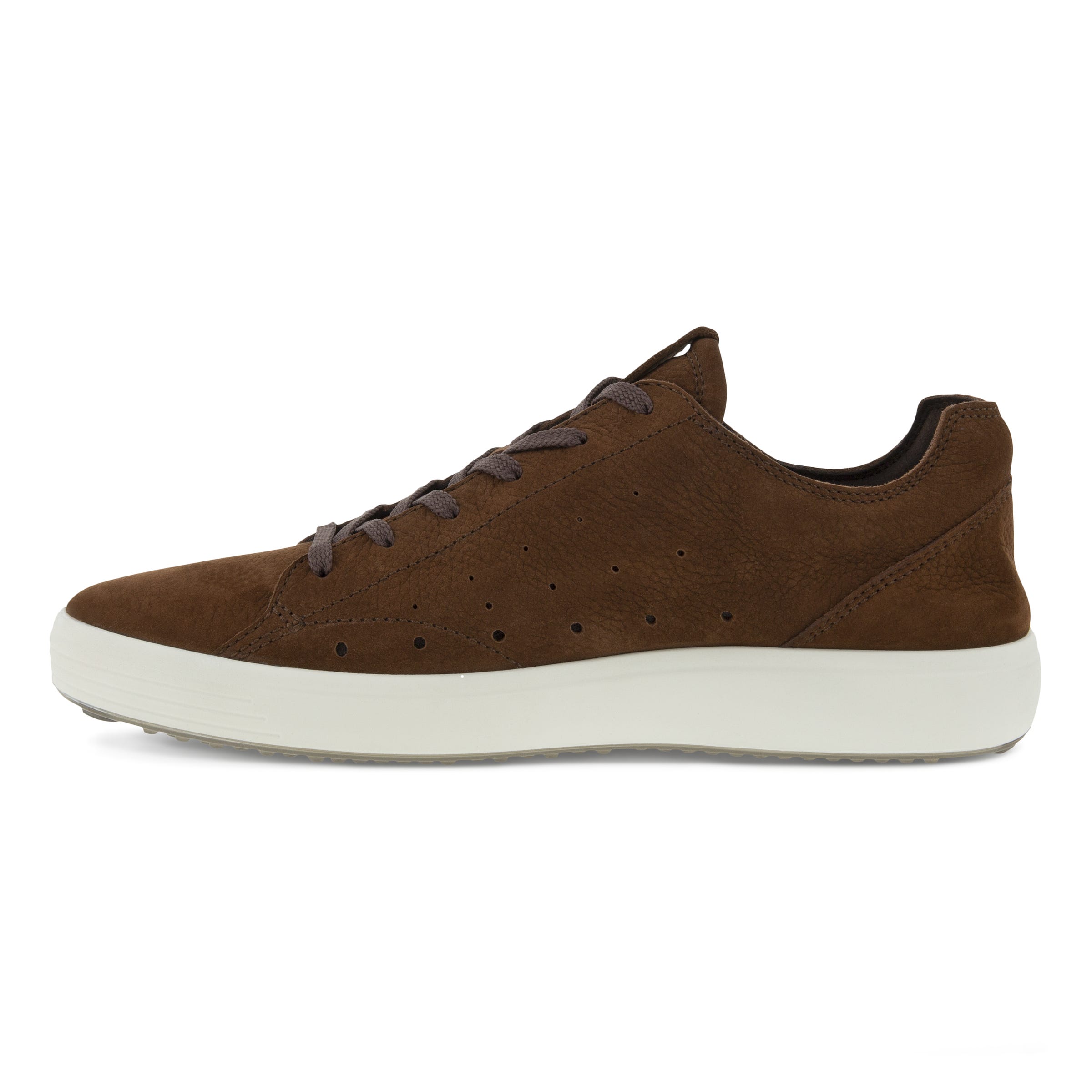 ECCO Men's Soft 7 Lightweight Sneaker - Brown - Inside