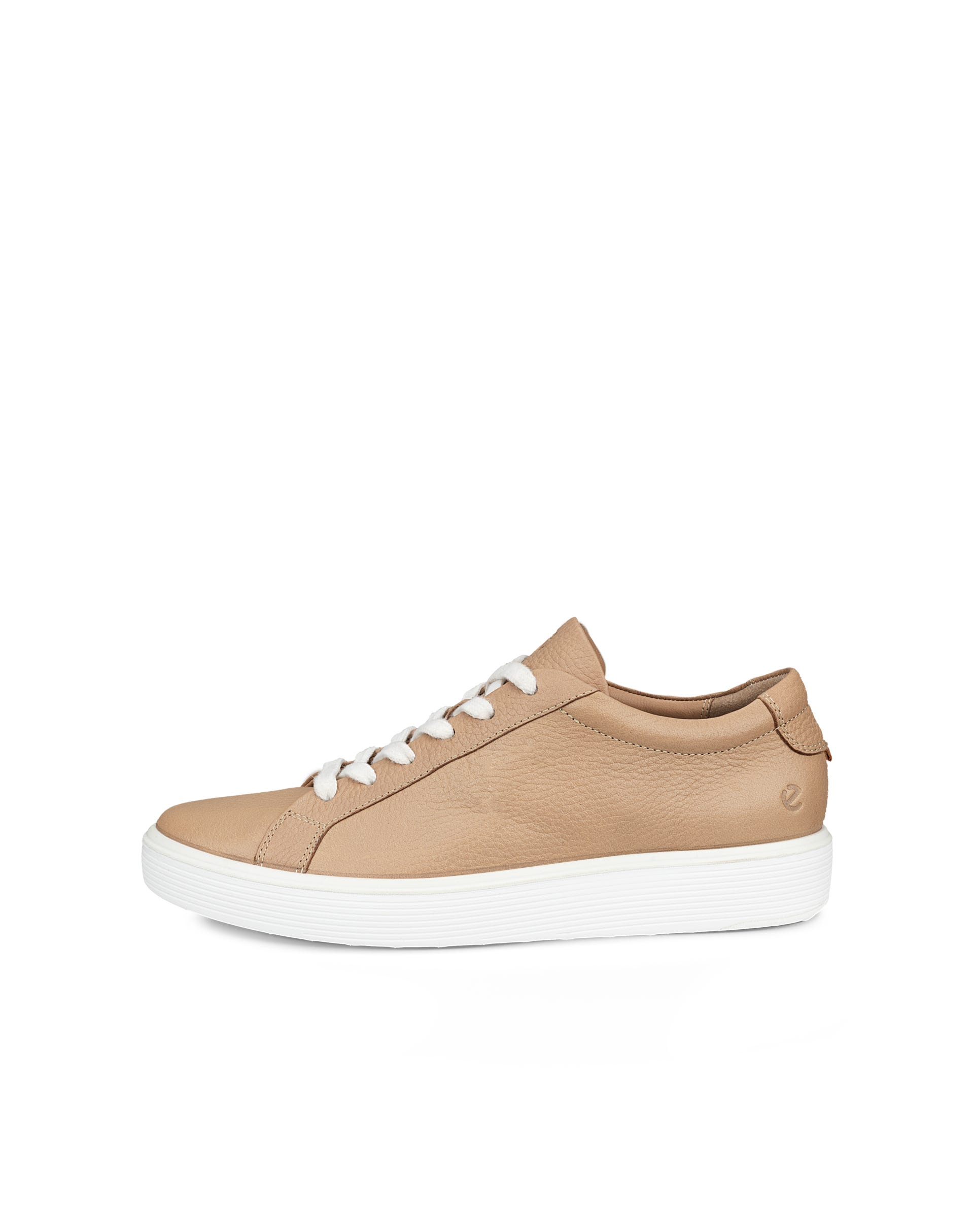 ECCO® Soft 60 Damen Ledersneaker - Beige - Outside