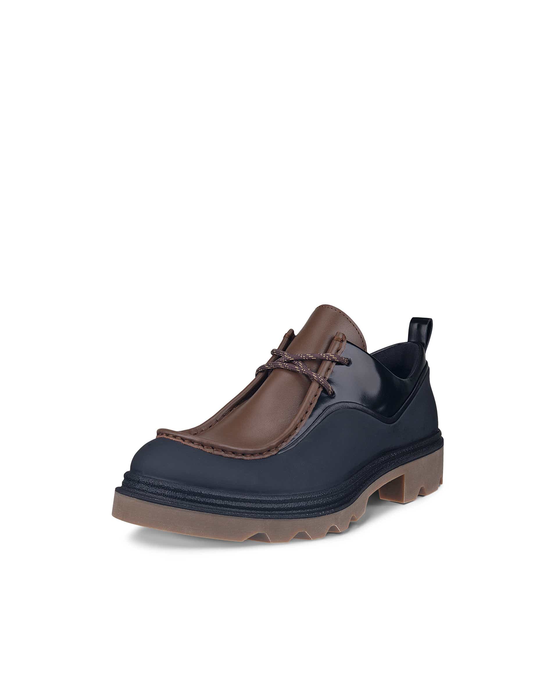 ECCO GRAINER WOMEN ウィメンズ レザーシューズ - ブラック - Main