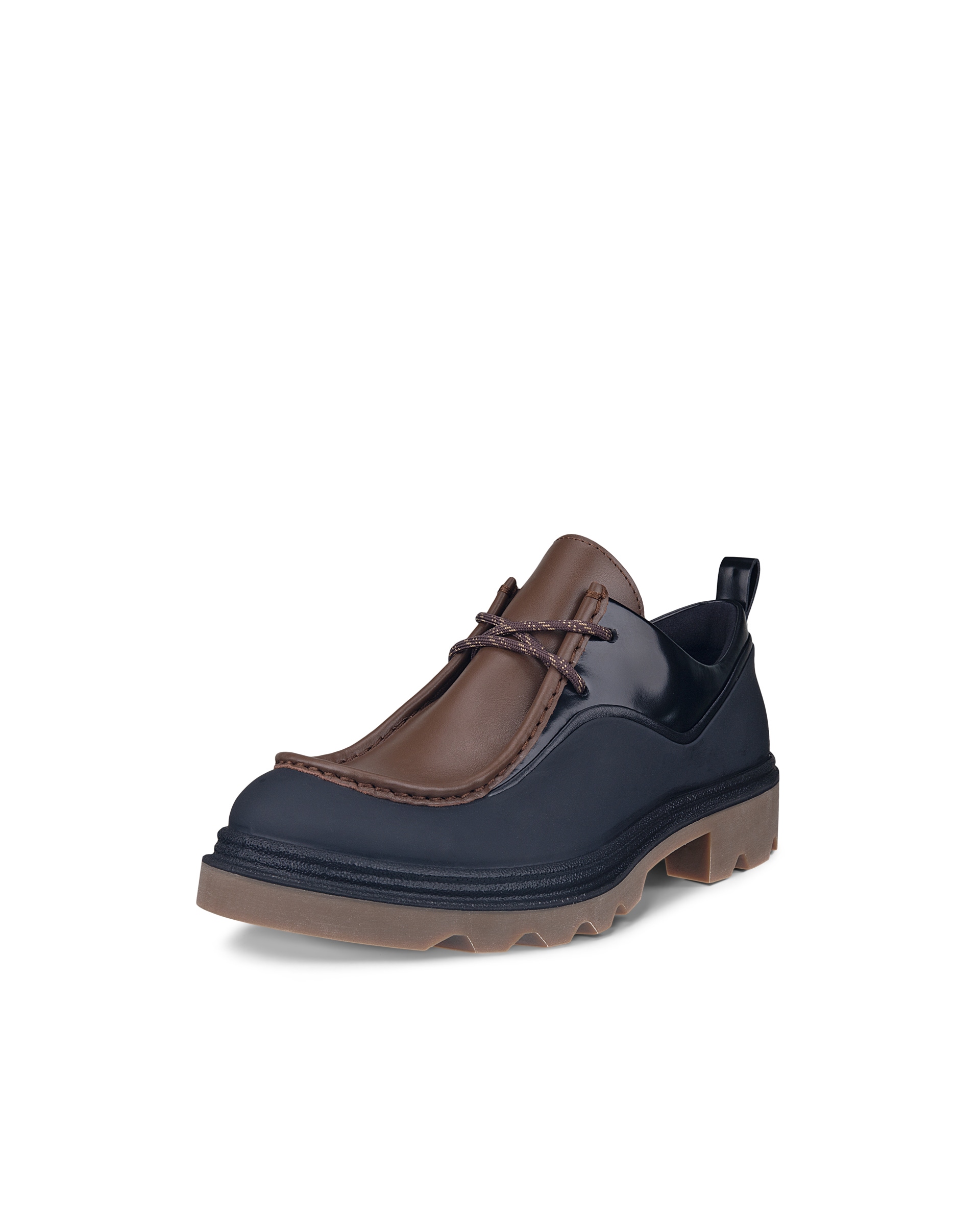 ECCO GRAINER WOMEN ウィメンズ レザーシューズ - ブラック - Main