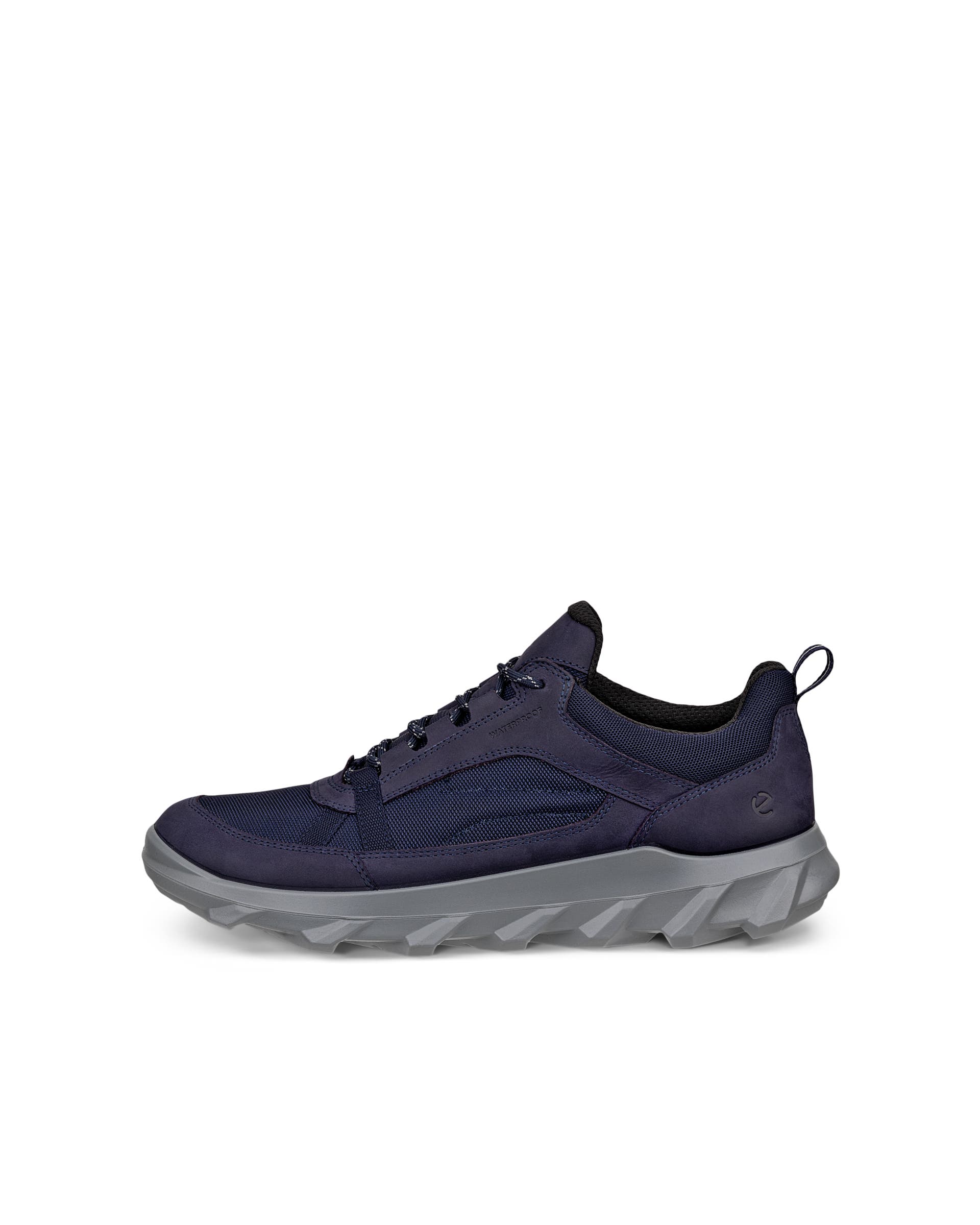 Men's ECCO® MX Nubuck Sneaker - Blue - Outside