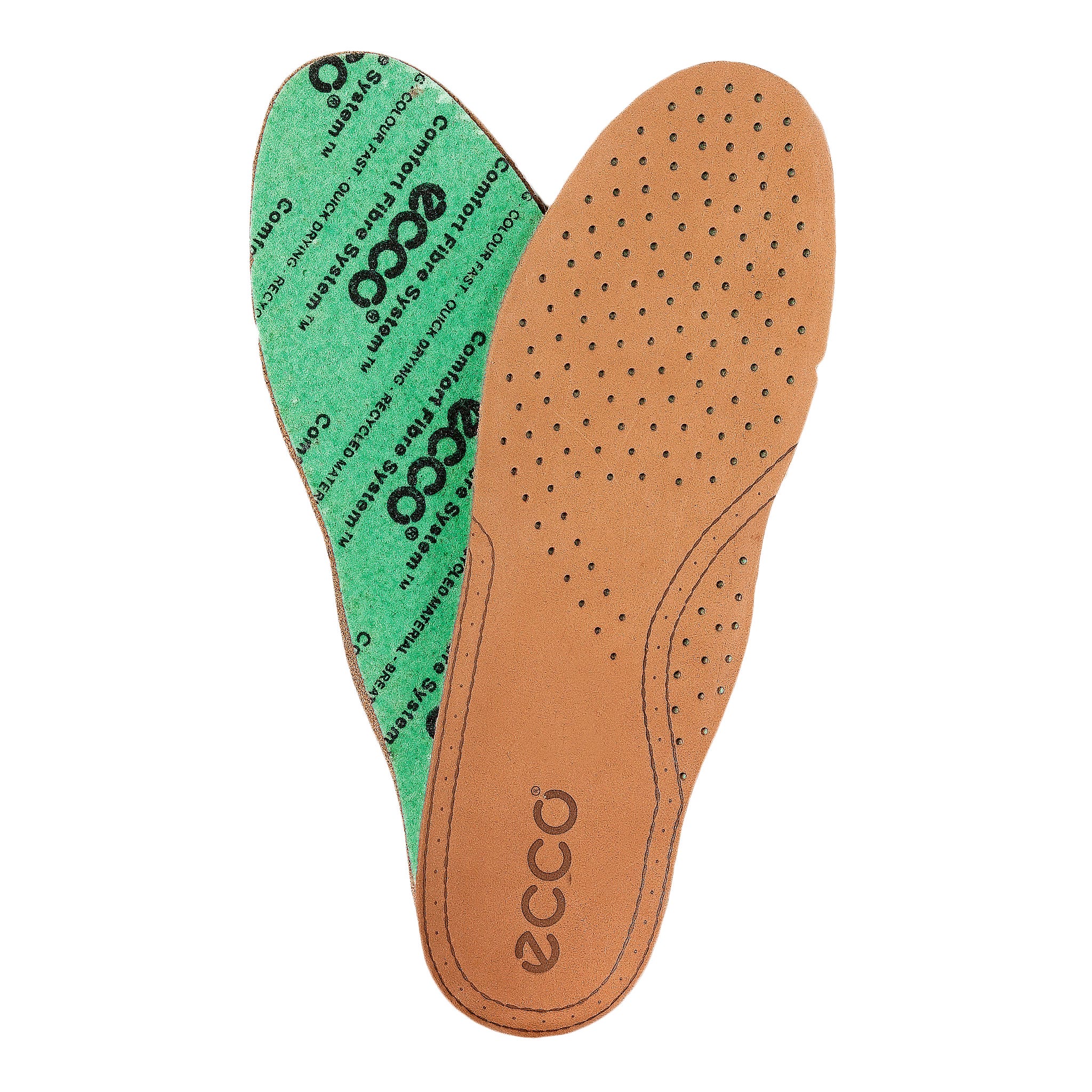 Men's ECCO® Leather Inlay Sole - Brown - Main
