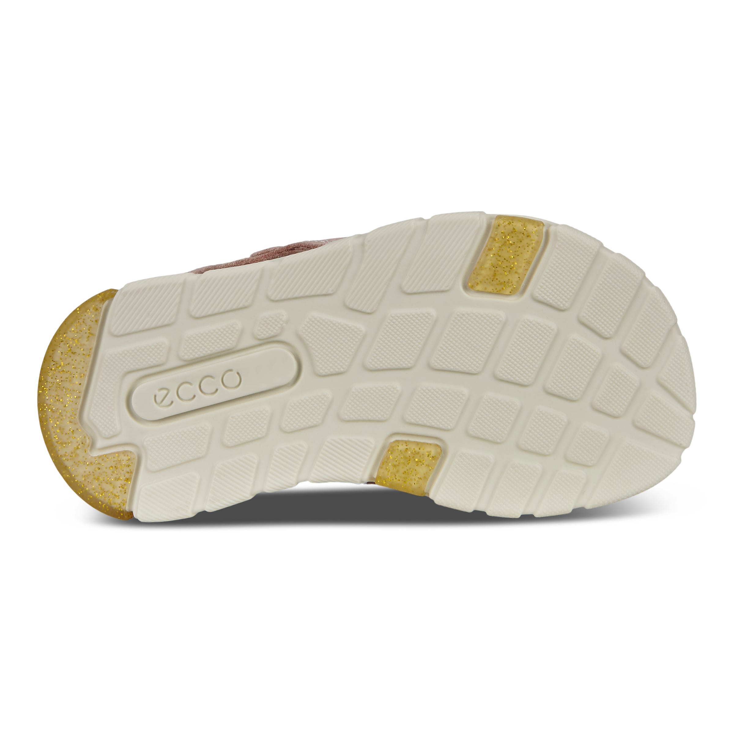 Kids' ECCO® Mini Stride Leather Fisherman Sandal - Pink - Sole