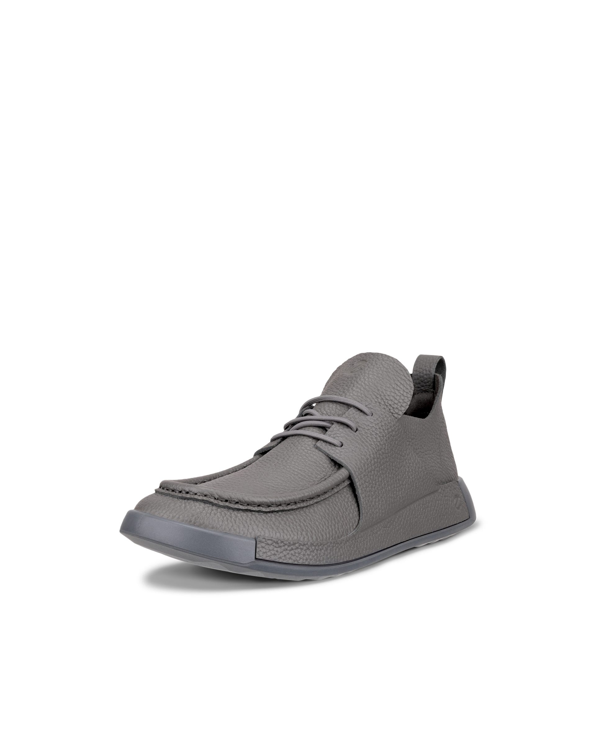 ECCO® Cozmo Shoe Heren leren moc-toe schoen - Grijs - Main