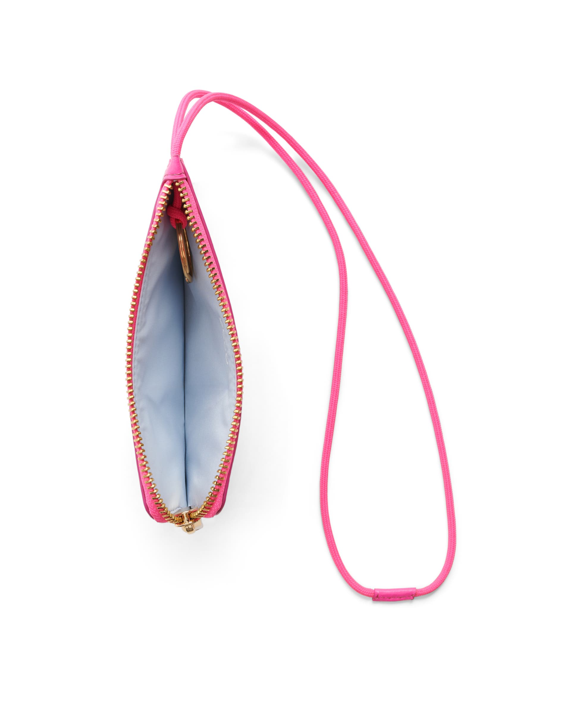 ECCO® Leather Medium Wristlet - Pink - Birdeye