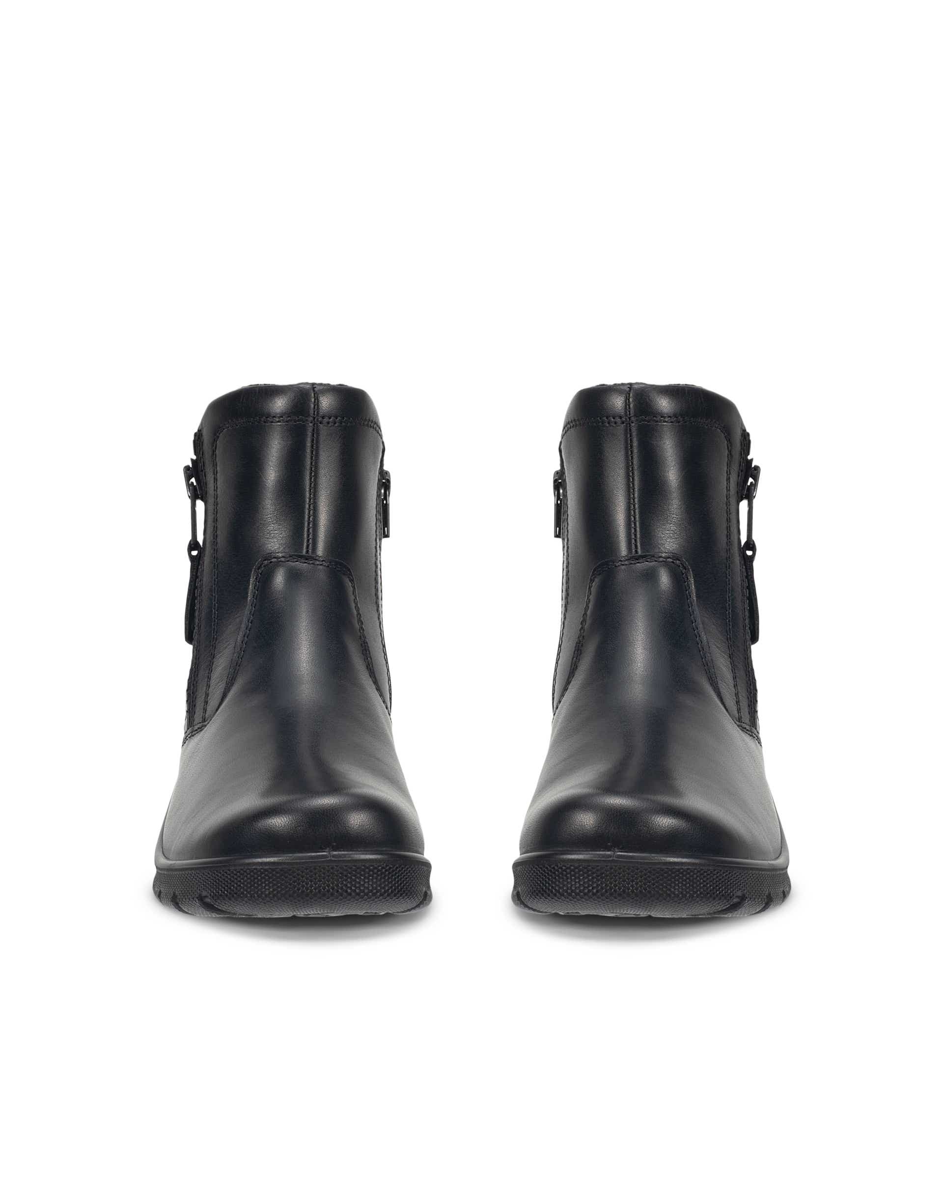 ECCO® BABETT BOOT Gore-Tex-iga tõmblukuga nahast poolsaabas naistele - Must - Front pair