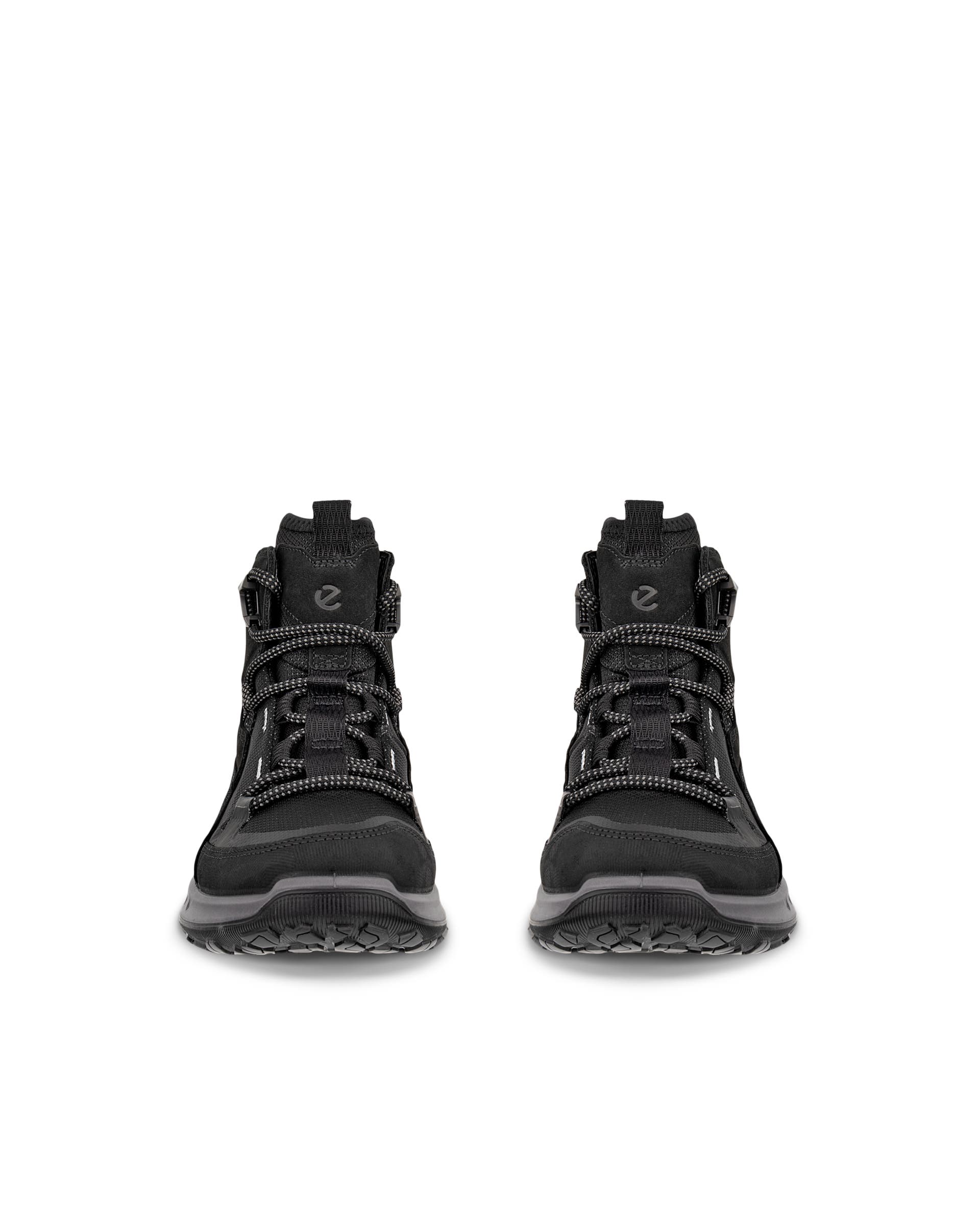 ECCO® ULT-TRN Mid vandeniui atsparūs nubuko žygio batai moterims - Juoda - Front pair