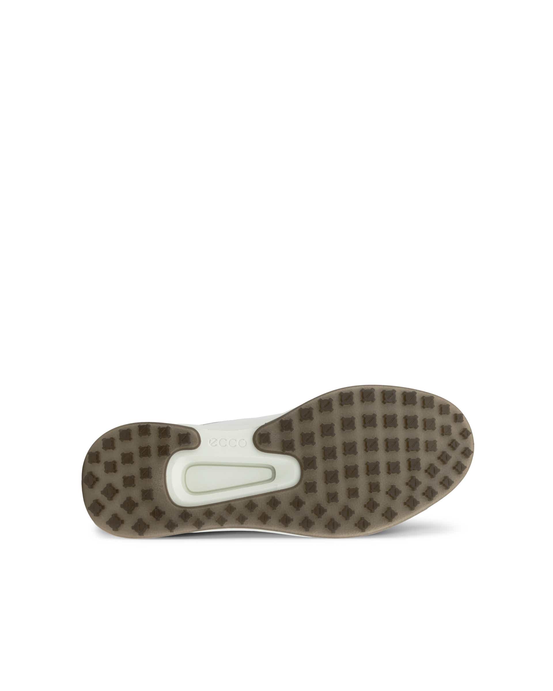 Men's ECCO® Golf Core Leather Golf Shoe - White - Sole