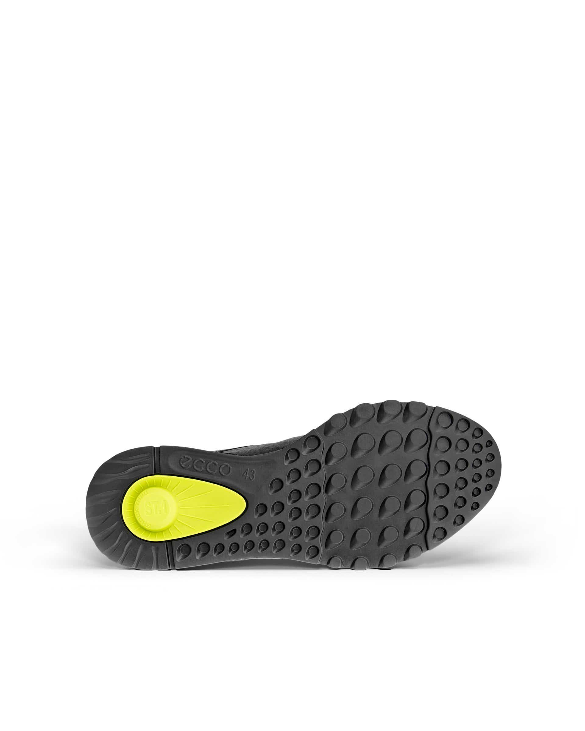 Pánské outdoorové kožené tenisky ECCO® Exostride - Černá - Sole