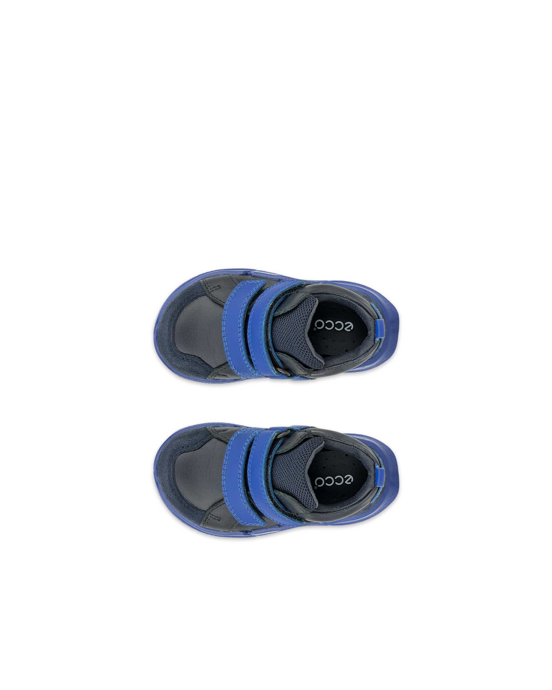 ECCO BIOM 2.2 INF. VELCRO SHOE - Niebieski - Top left pair