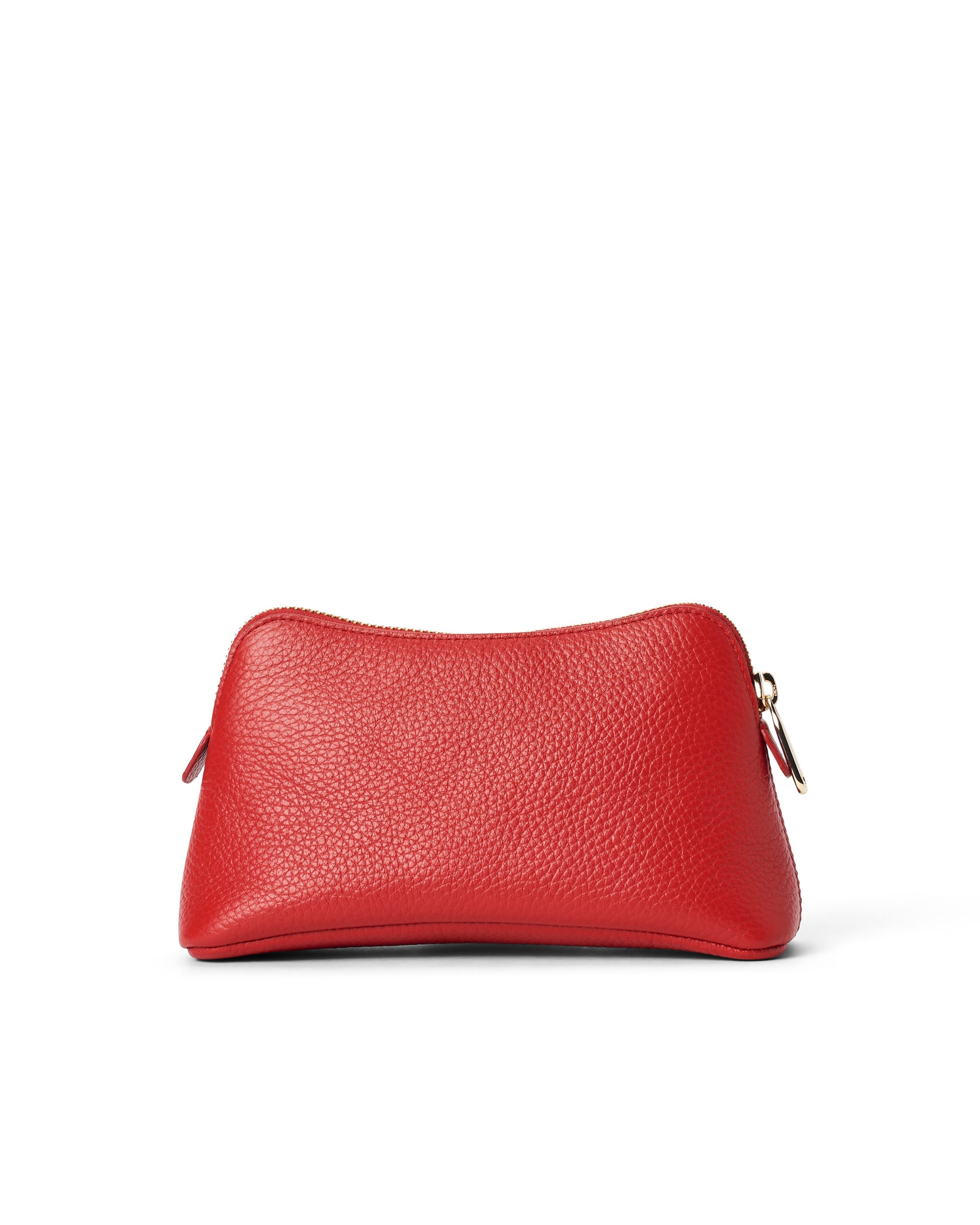 ECCO® COSMETIC POUCH odinė rankinė moterims - Raudona - Main