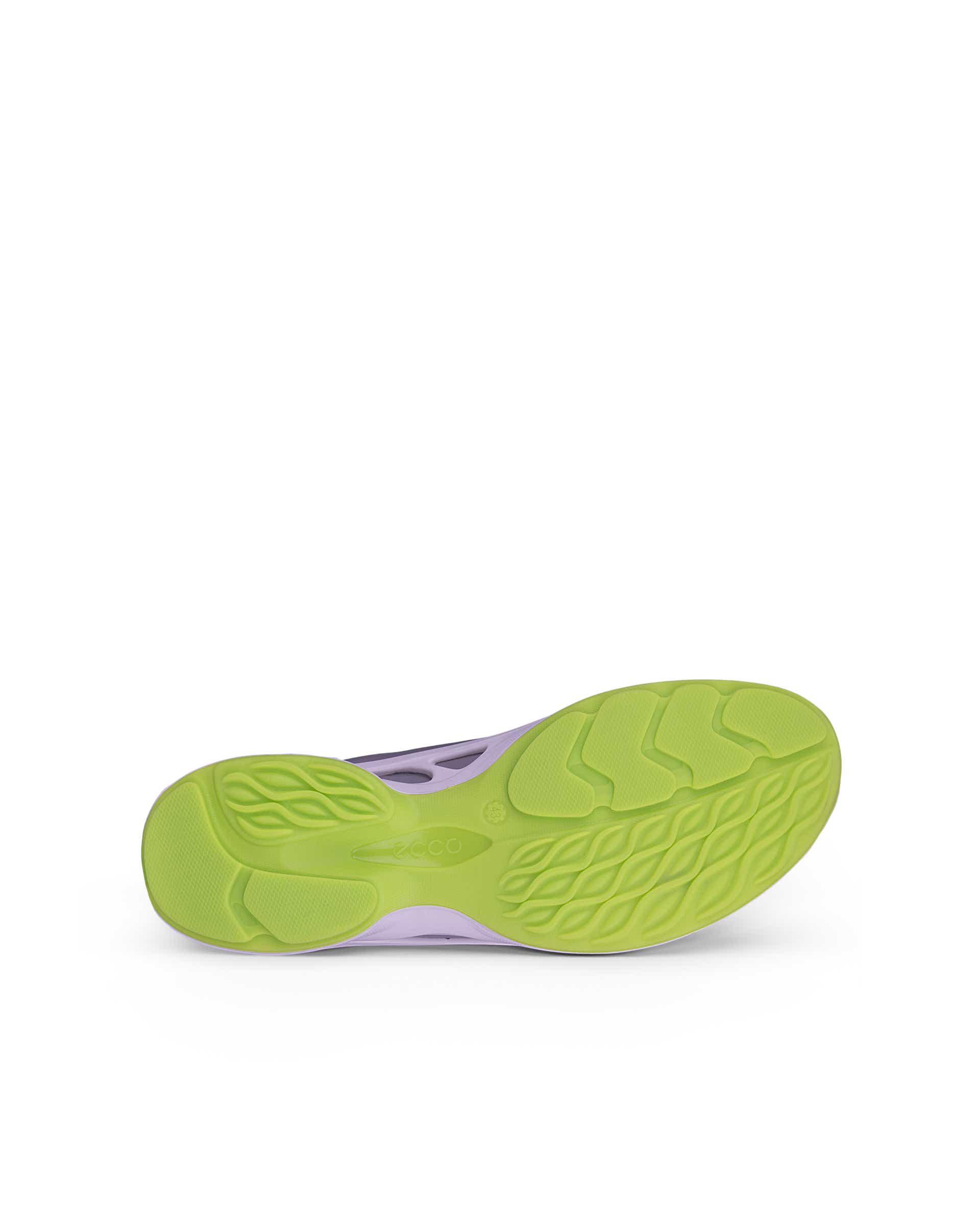 ECCO® BIOM FJUEL baskets en cuir pour homme - Gris - Sole