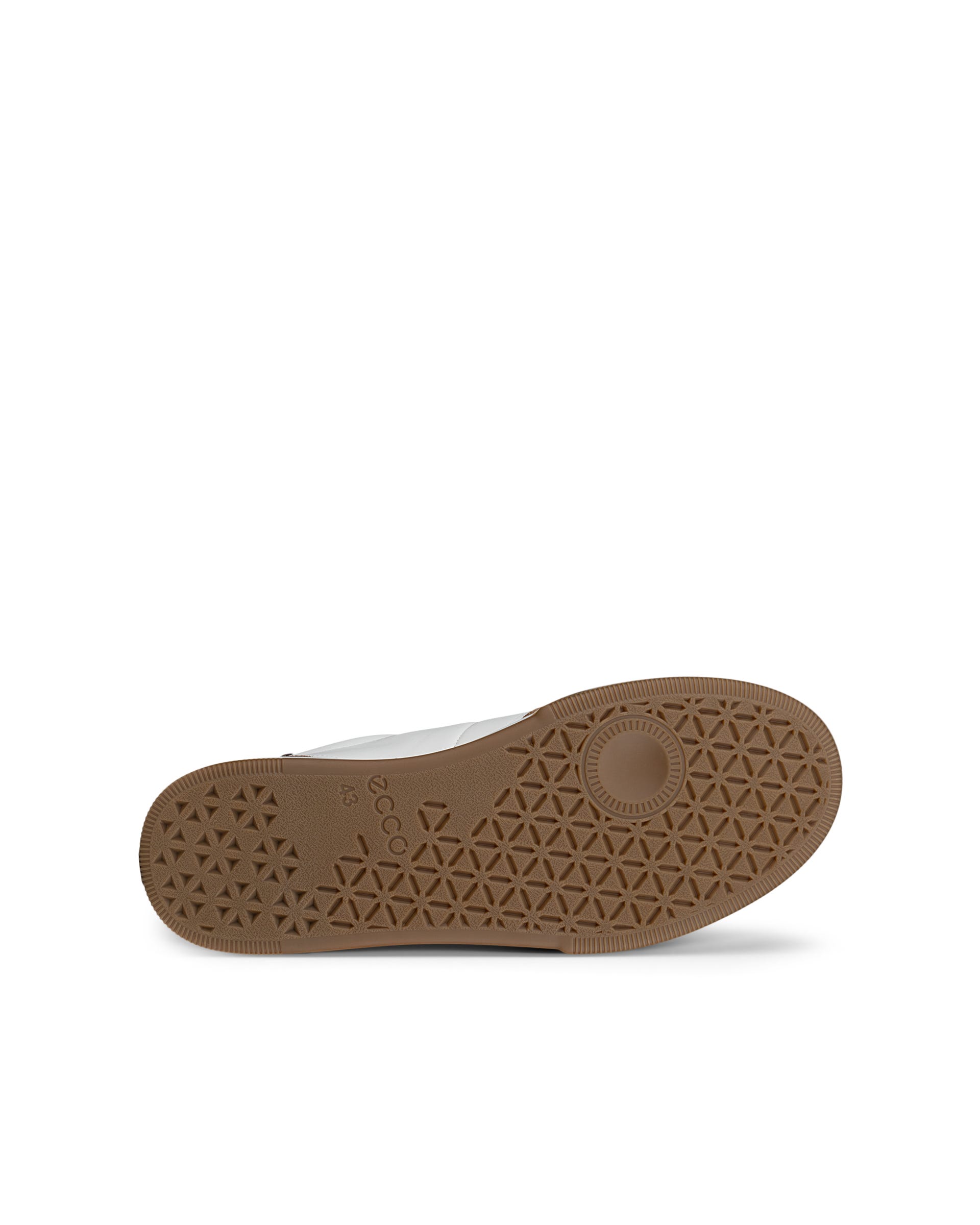 ECCO® STREET COURT Skinnsneaker herr - Brun - Sole