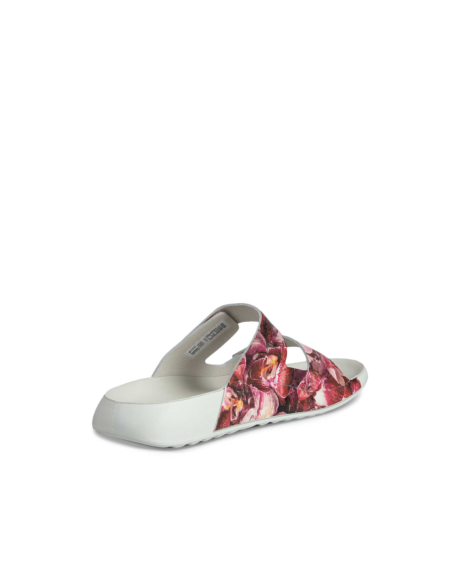 Women's ECCO® Cozmo Leather Two Strap Sandal - Multicolour - Back