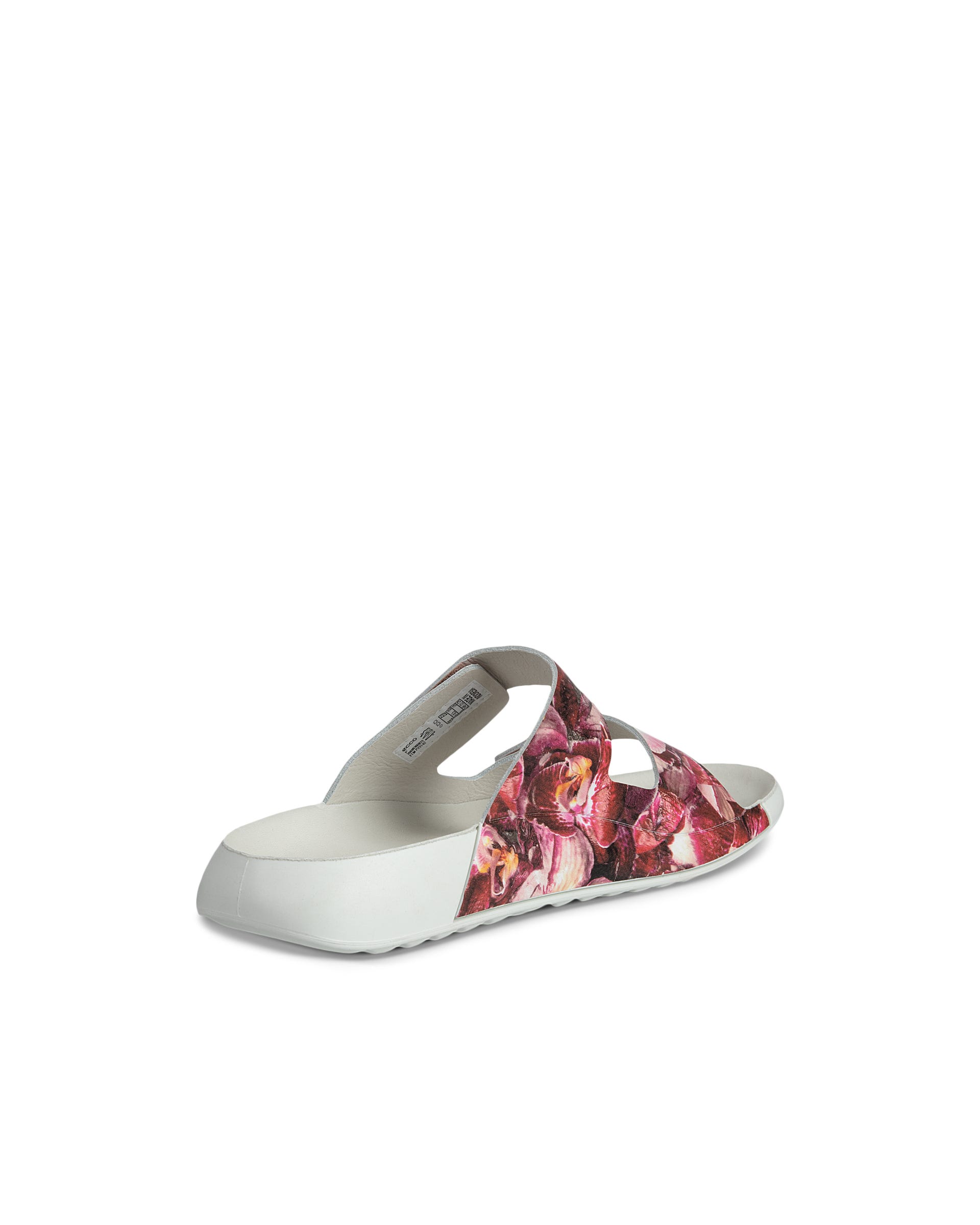 Women's ECCO® Cozmo Leather Two Strap Sandal - Multicolour - Back