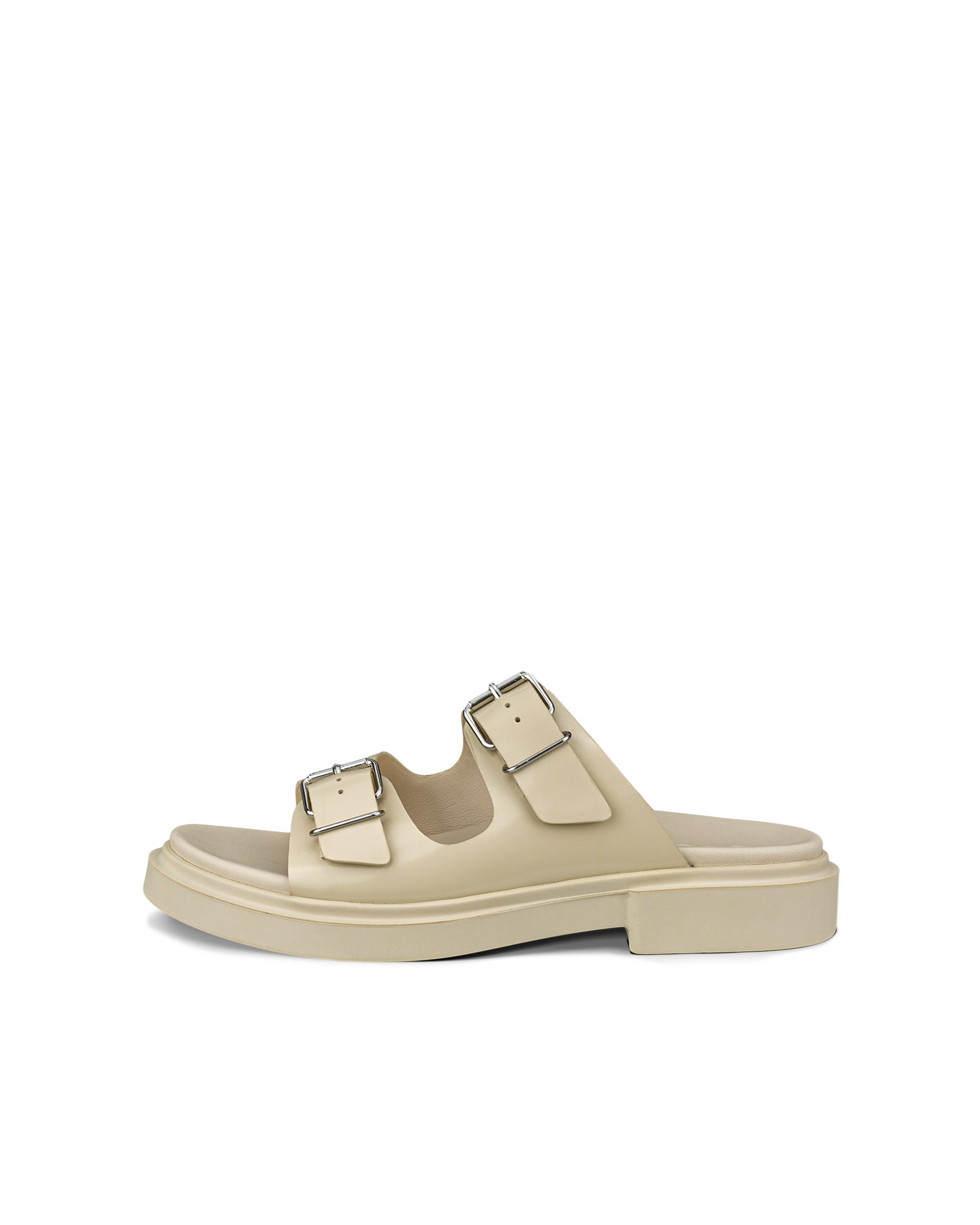 Women's ECCO® Metropole Seoul Patent Leather Two Strap Sandal