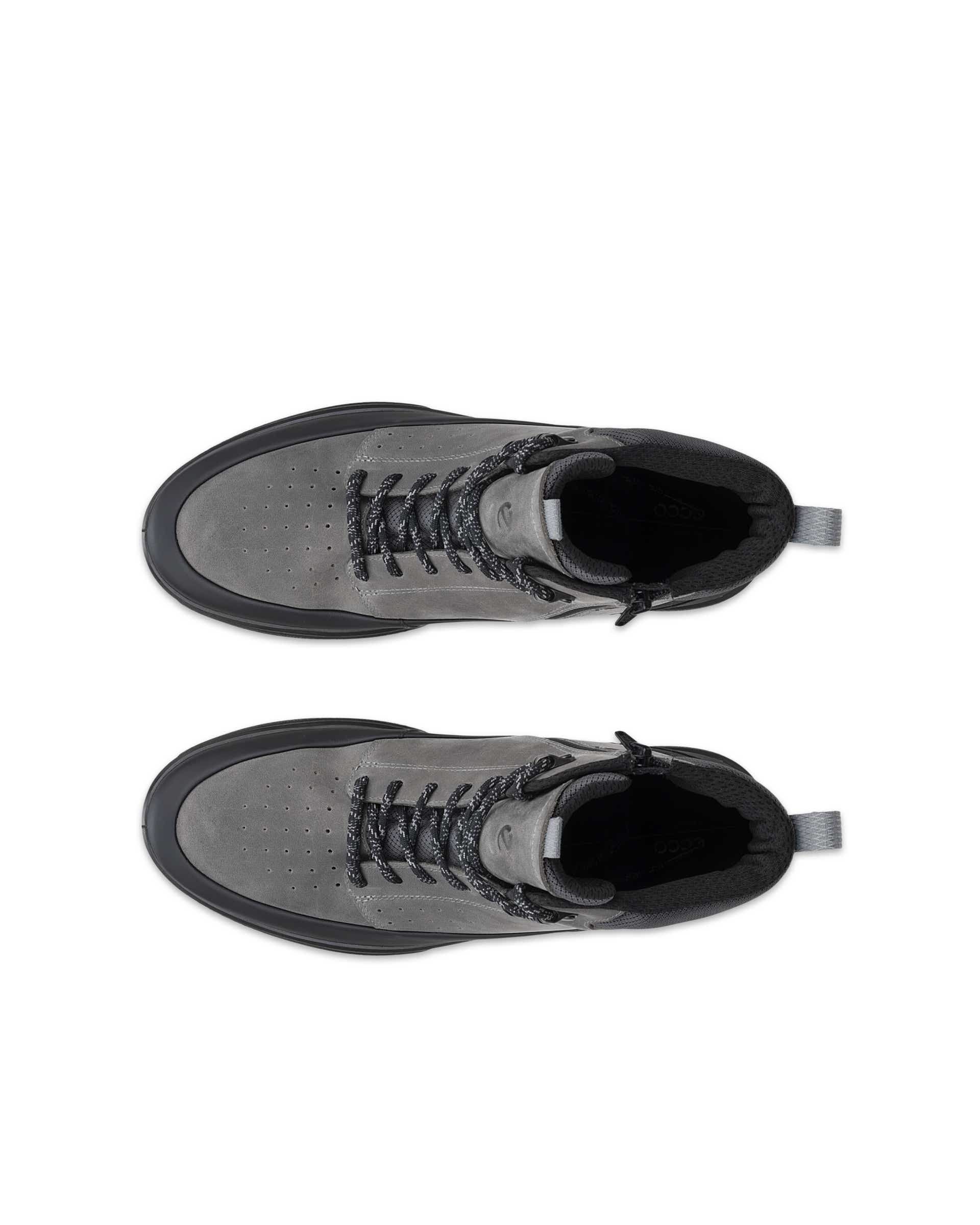 Men's ECCO® Byway 2.0 Leather Waterproof Boot - Grey - Top left pair