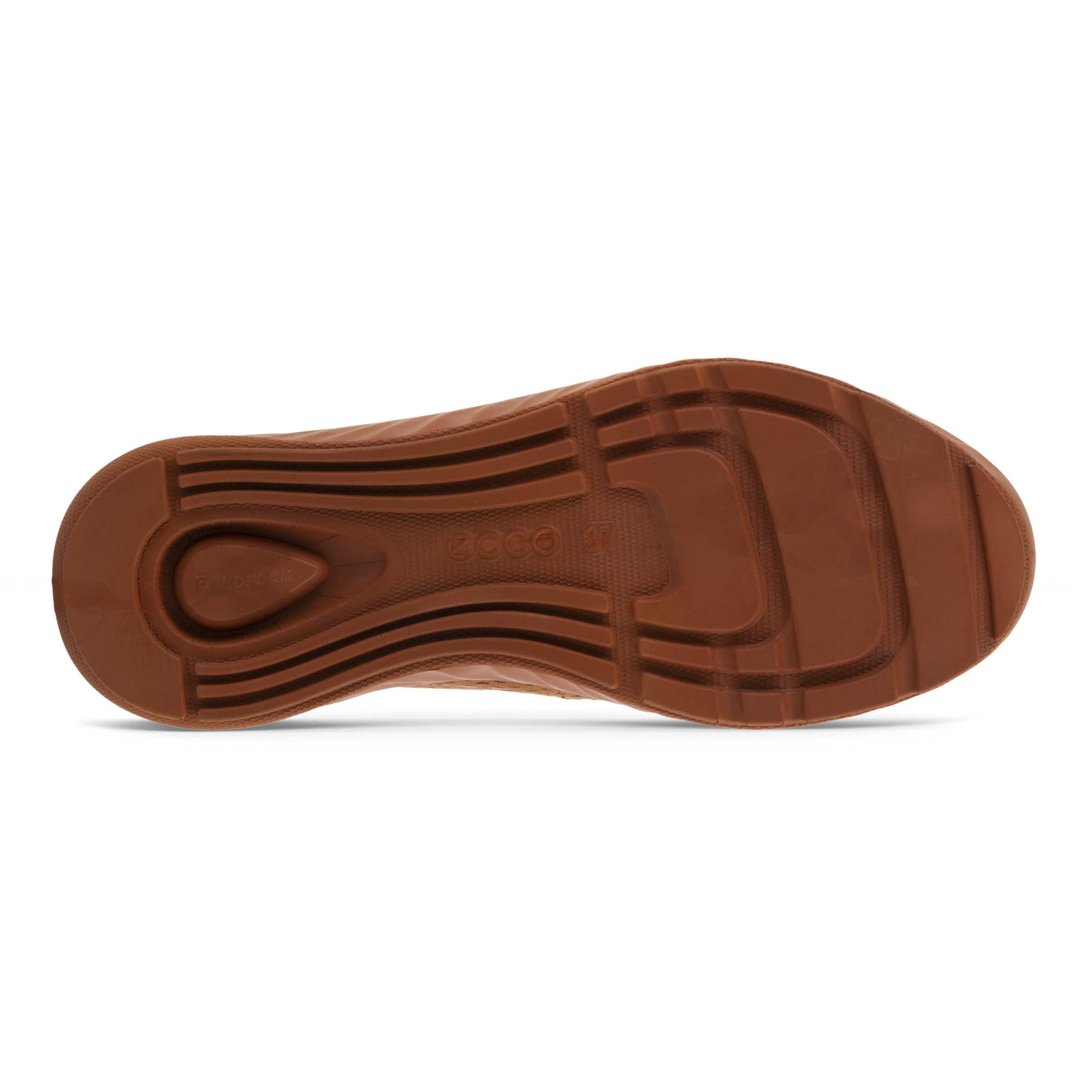 ECCO ATH 1F ウィメンズ レザースニーカー - ブラウン - Sole