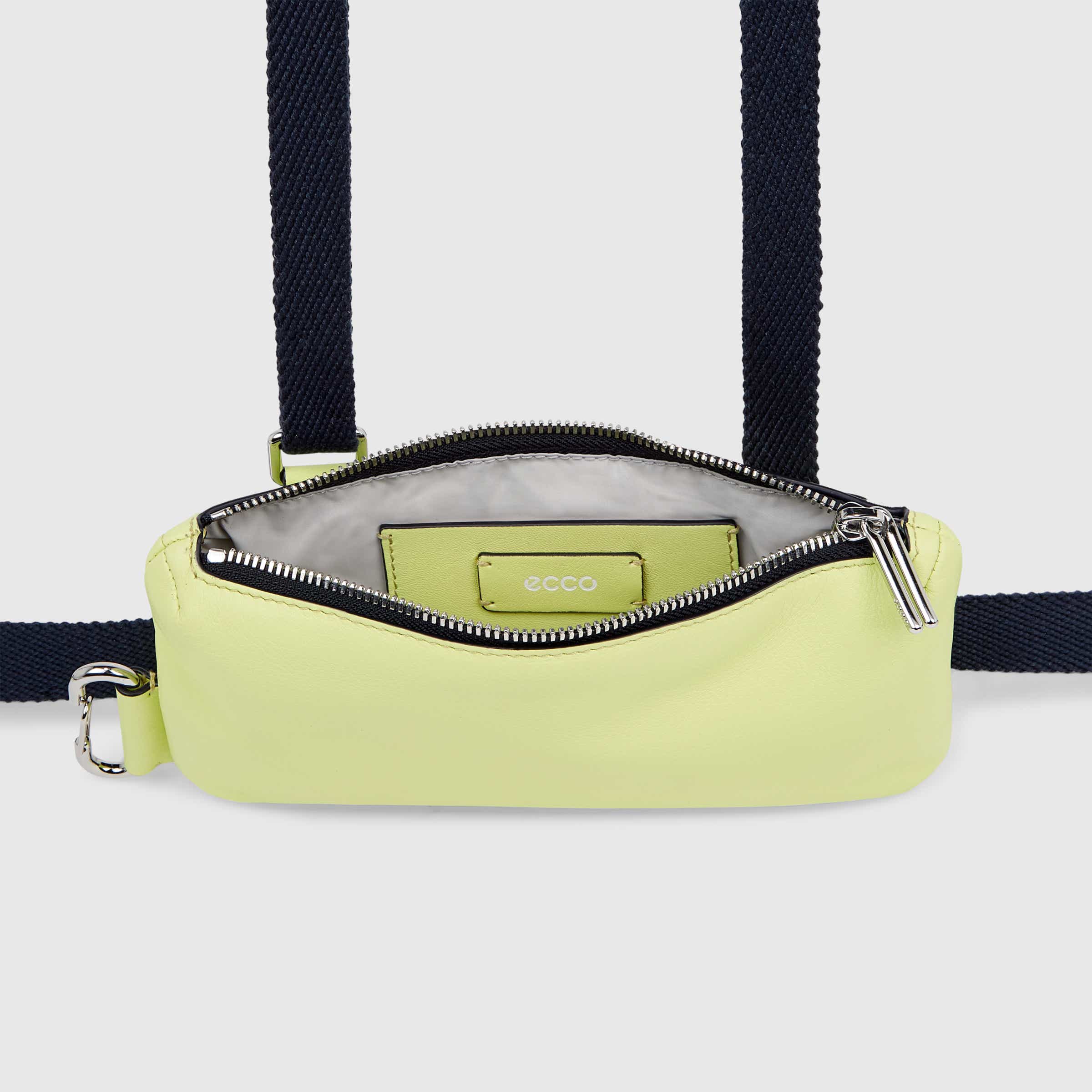 ECCO® Pillow Leather Waist Bag - Green - Inside