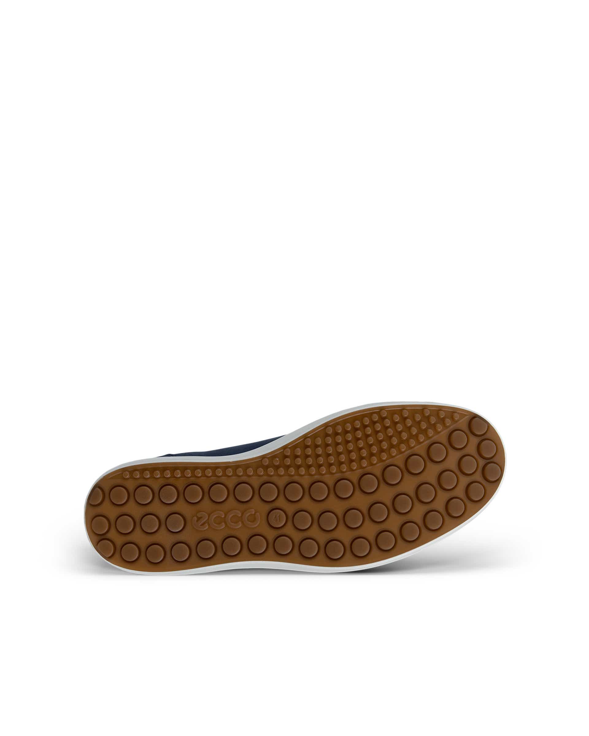 Pánské nubukové tenisky ECCO® Soft 7 - Modrá - Sole