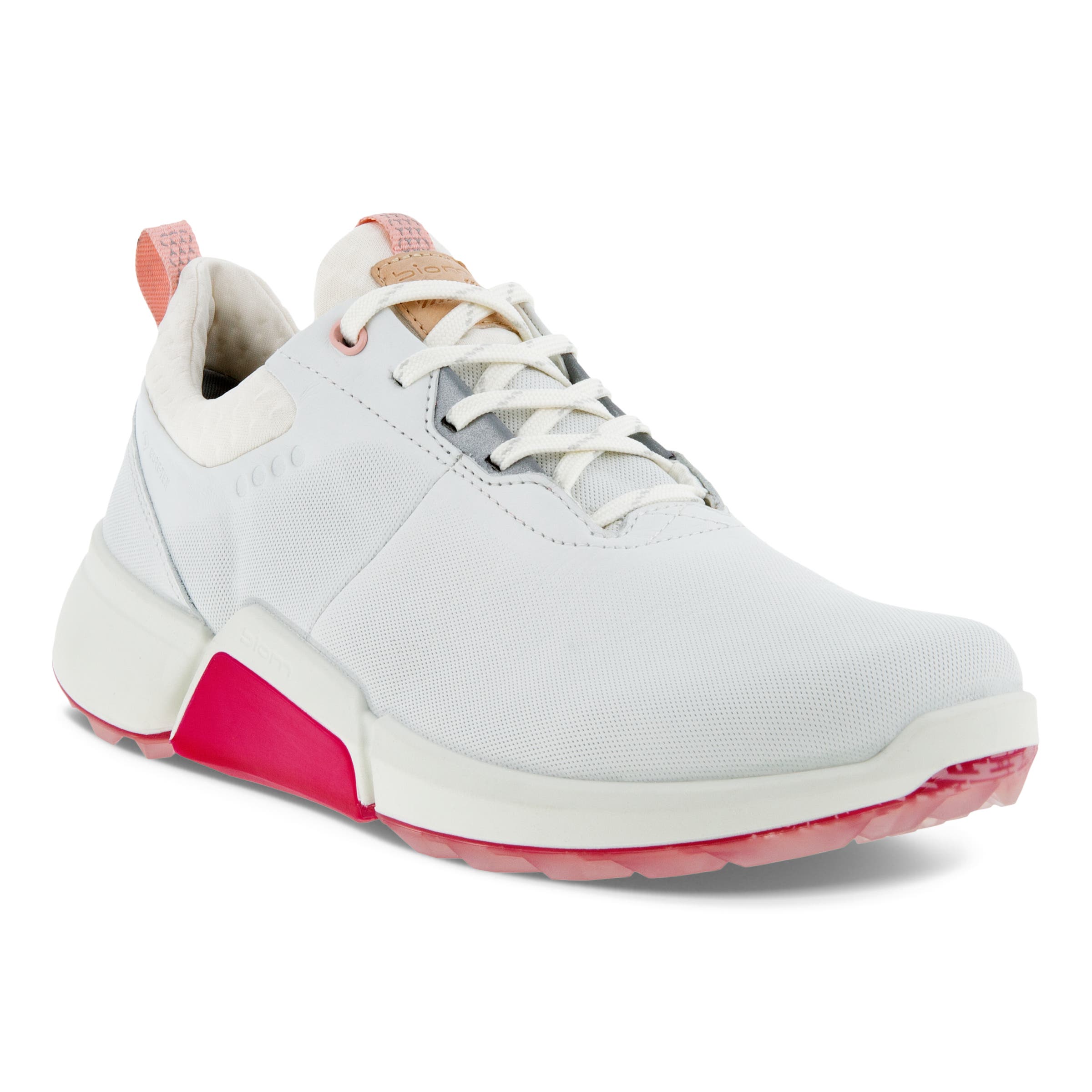 ECCO Golf BIOM H4 ウィメンズ レザーGore-Texゴルフシューズ - ホワイト - Main