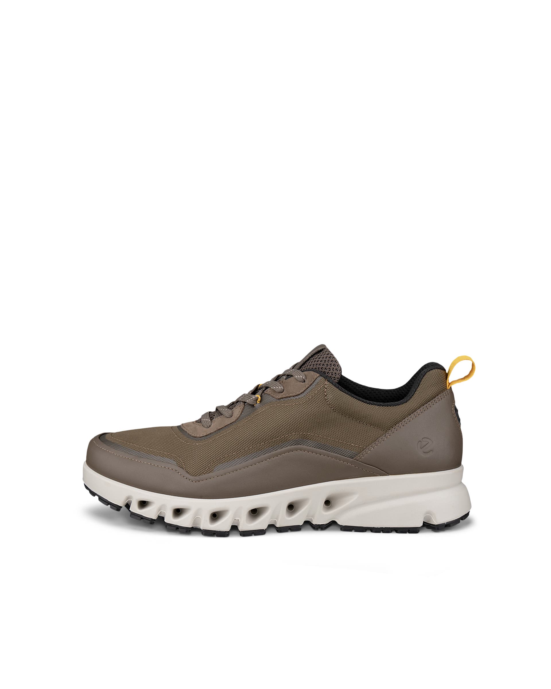 Men's ECCO® Multi-Vent Textile Gore-Tex Outdoor Sneaker - Brown - Outside