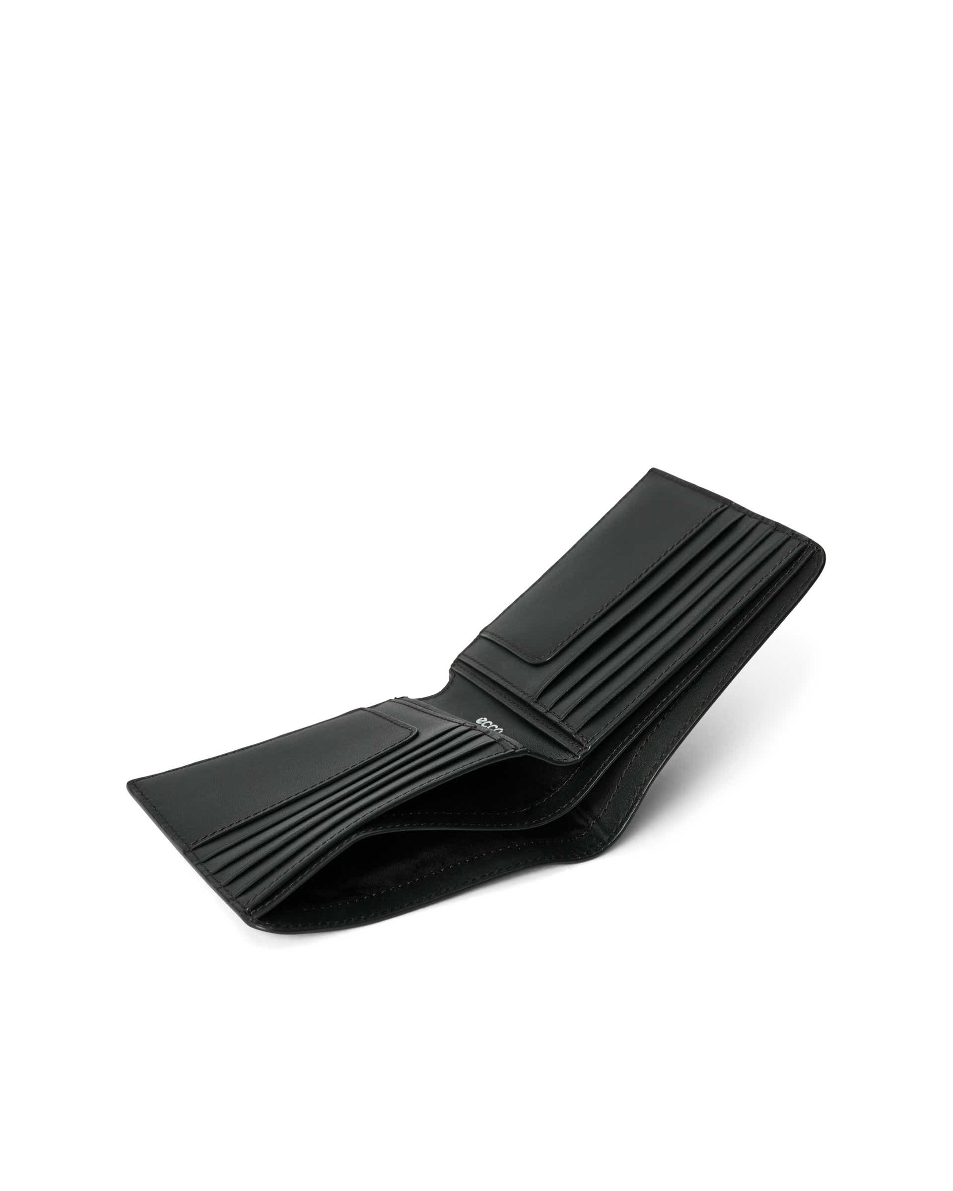 Carteira pequena couro ECCO® Wallet - Preto - Inside