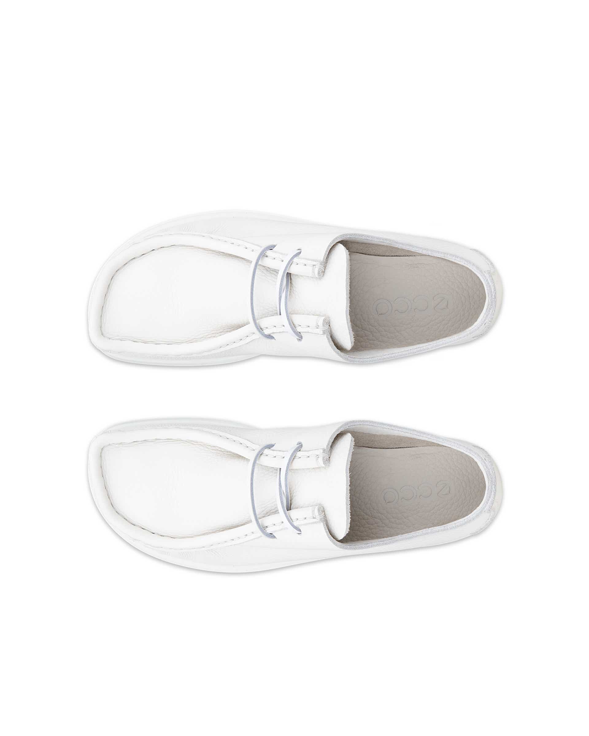 ECCO® JOKE heren leren veterschoen - Wit - Top left pair