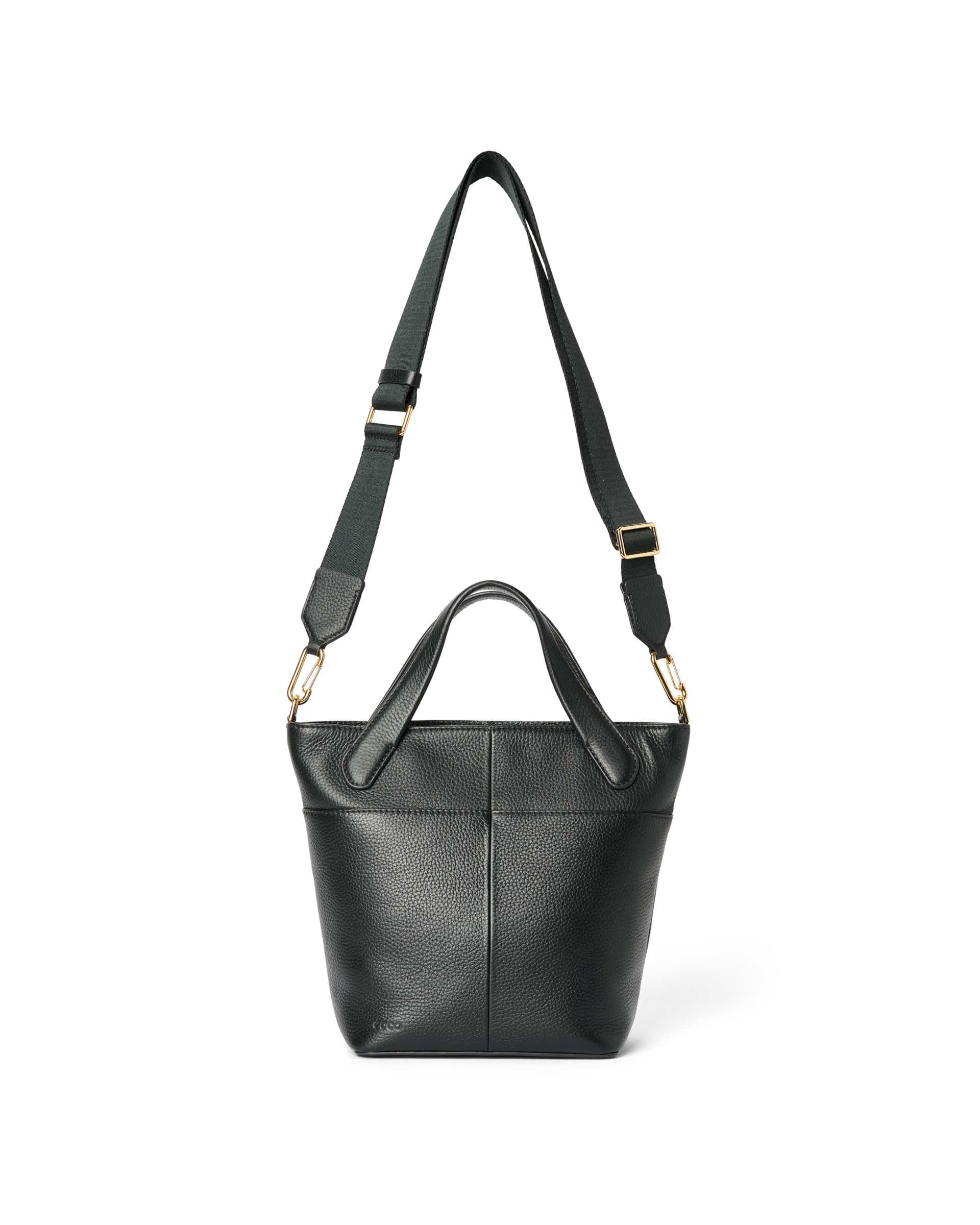 ECCO® Essential leren shopper - Zwart - Detail-2