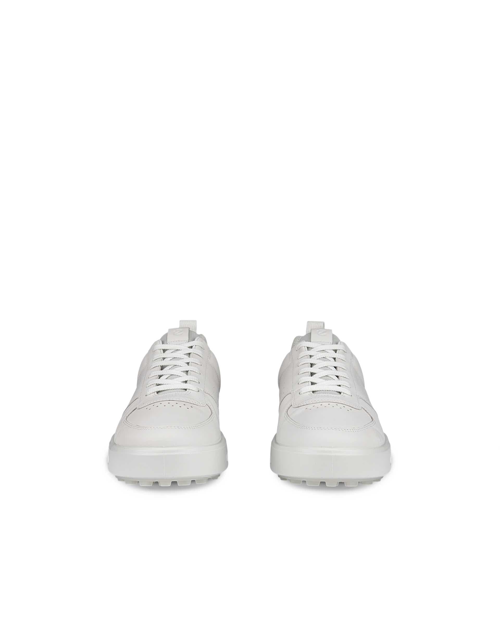 ECCO® Golf Street 720 férfi Gore-Tex bőr golfcipő - Fehér - Front pair