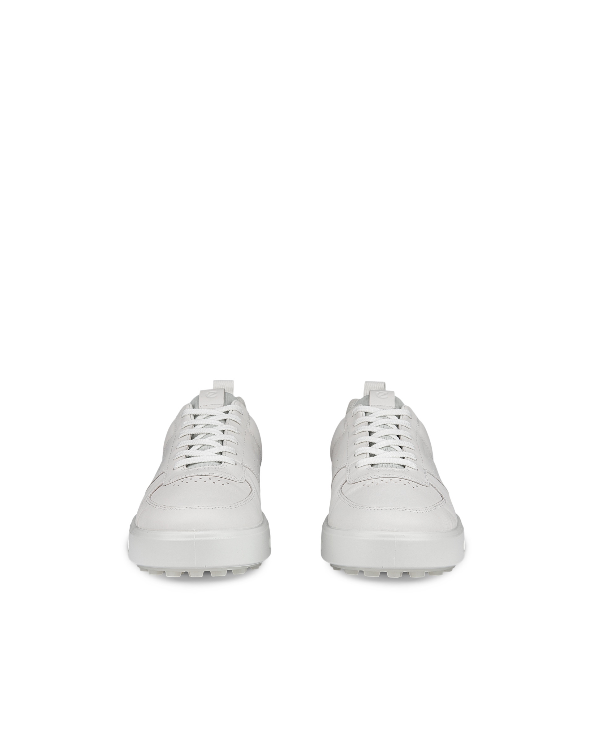 Pánské kožená Gore-Tex golfová obuv ECCO® Golf Street 720 - Bílá - Front pair