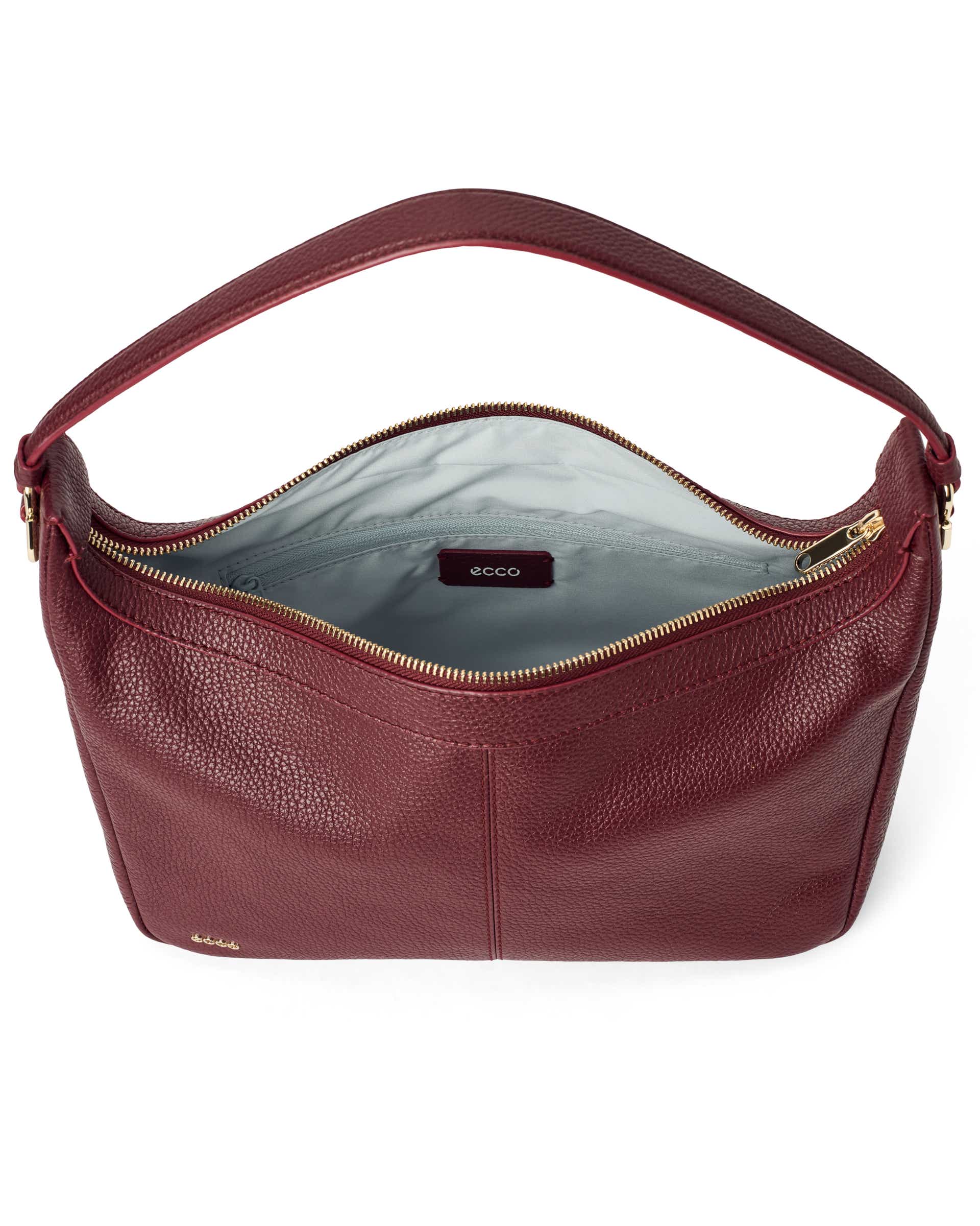 ECCO Hobo S レザーホーボーバッグ - レッド - Inside