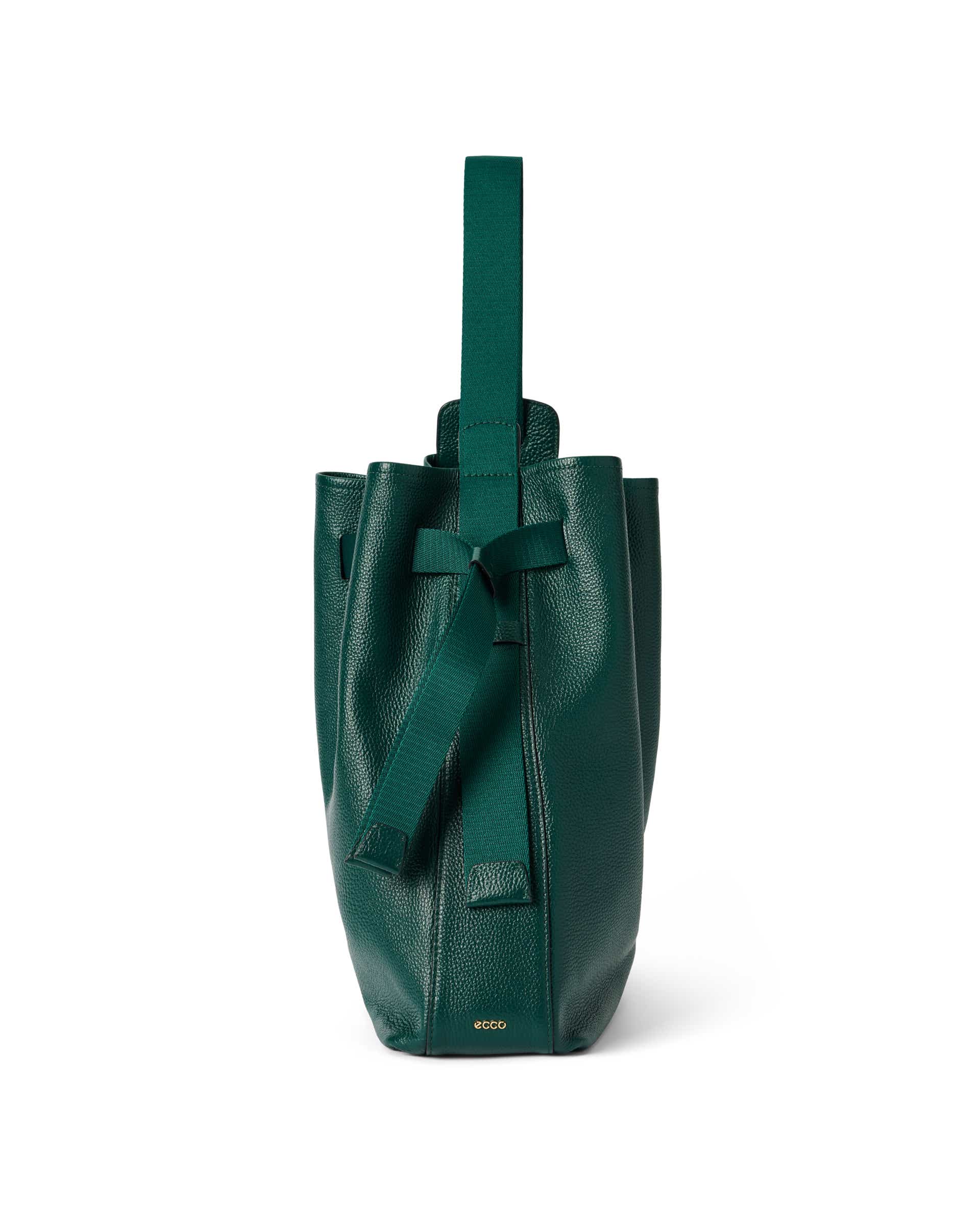 ECCO® Sail Bag sac hobo en cuir - Vert - Back