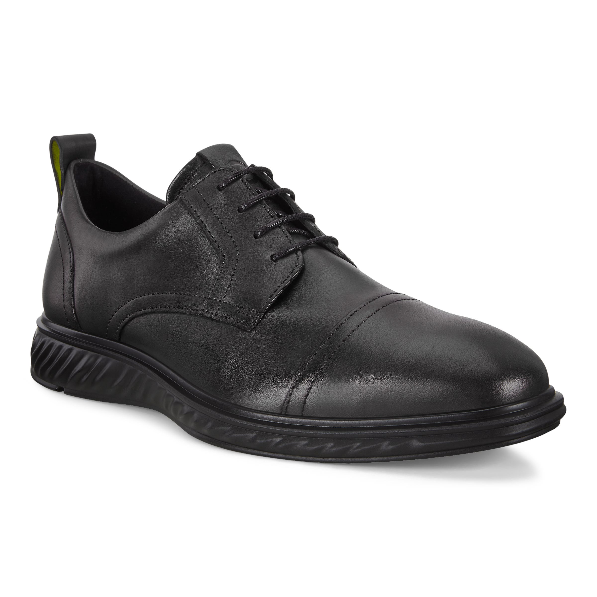 ECCO ST.1 Hybrid Lite メンズ レザーオックスフォードシューズ - ブラック - Main