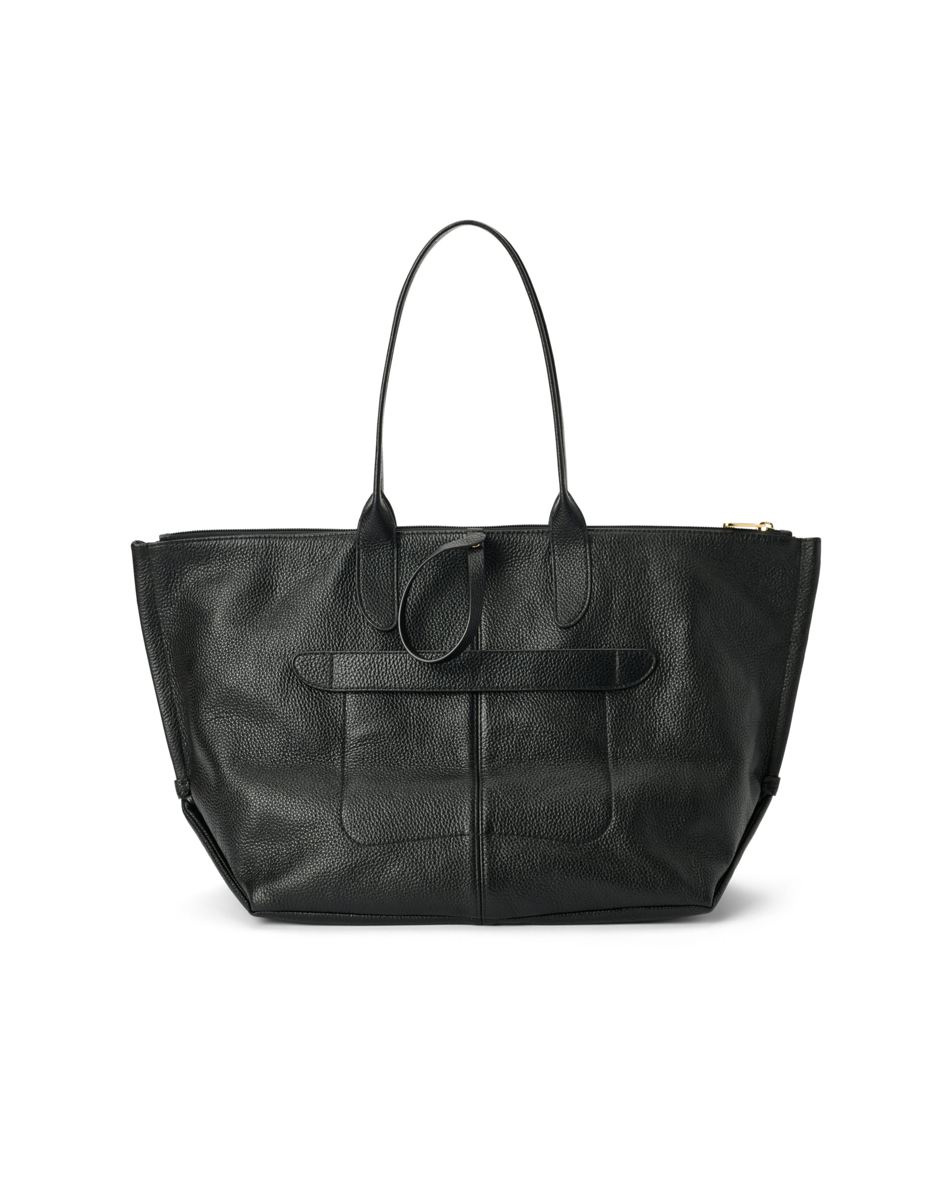 Torba za čez telo ECCO® Tote - Črna - Back