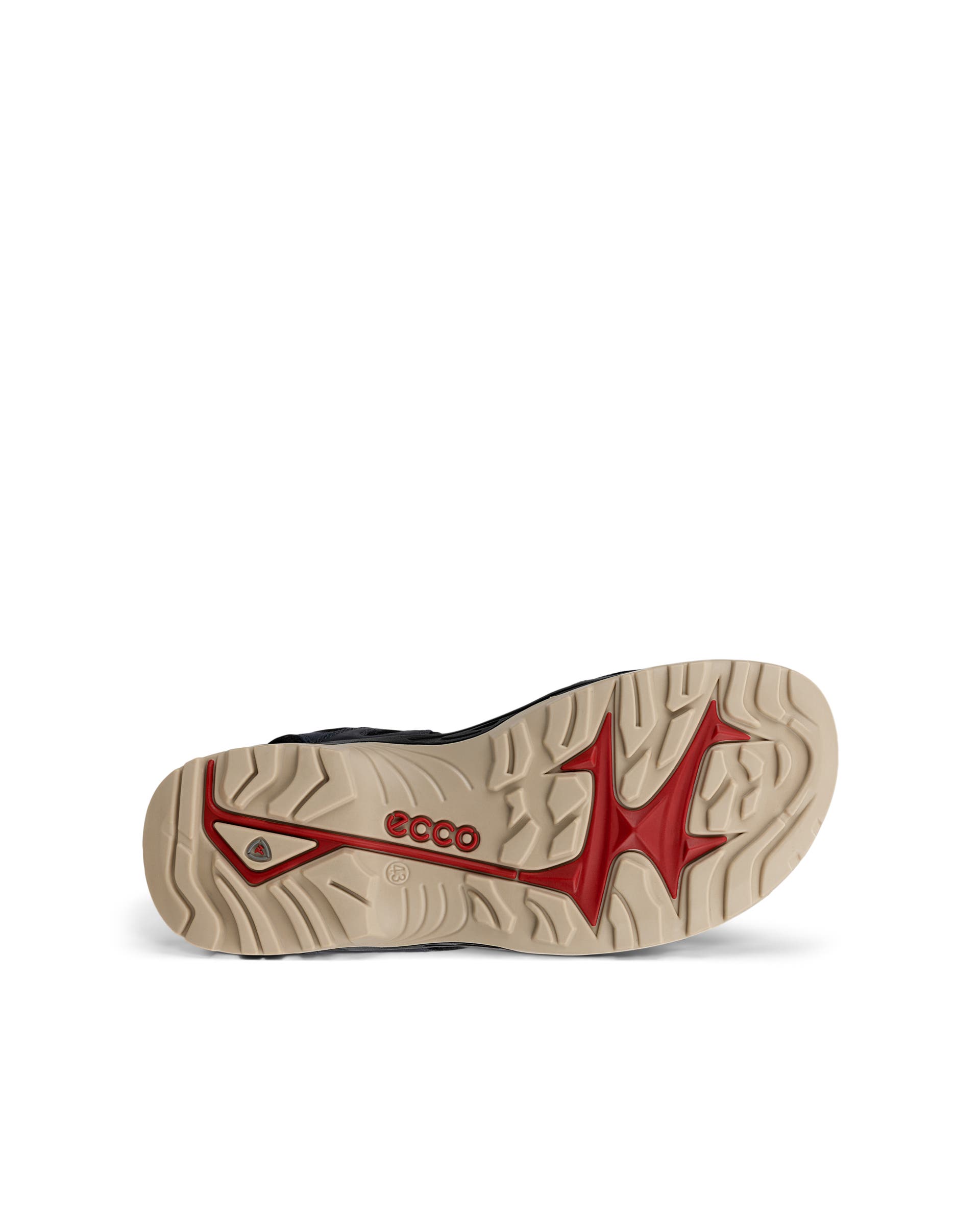 ECCO® Offroad Herren Trekkingsandale aus Nubukleder - Blau - Sole