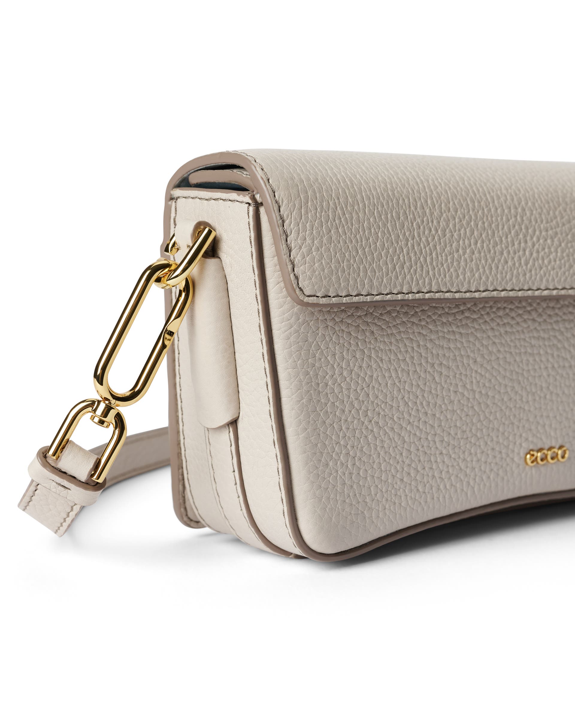 ECCO Pinch Bag M Pebbled Leather - 베이지 - Detail-1