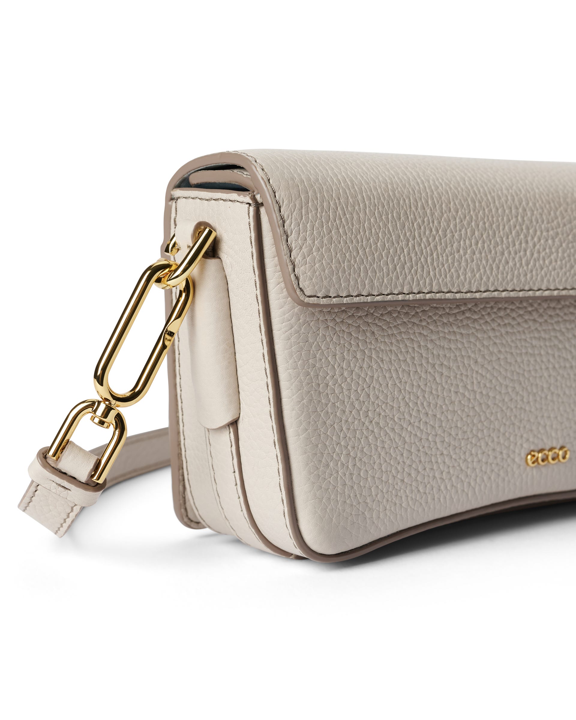 ECCO Pinch Bag M Pebbled Leather - 베이지 - Detail-1