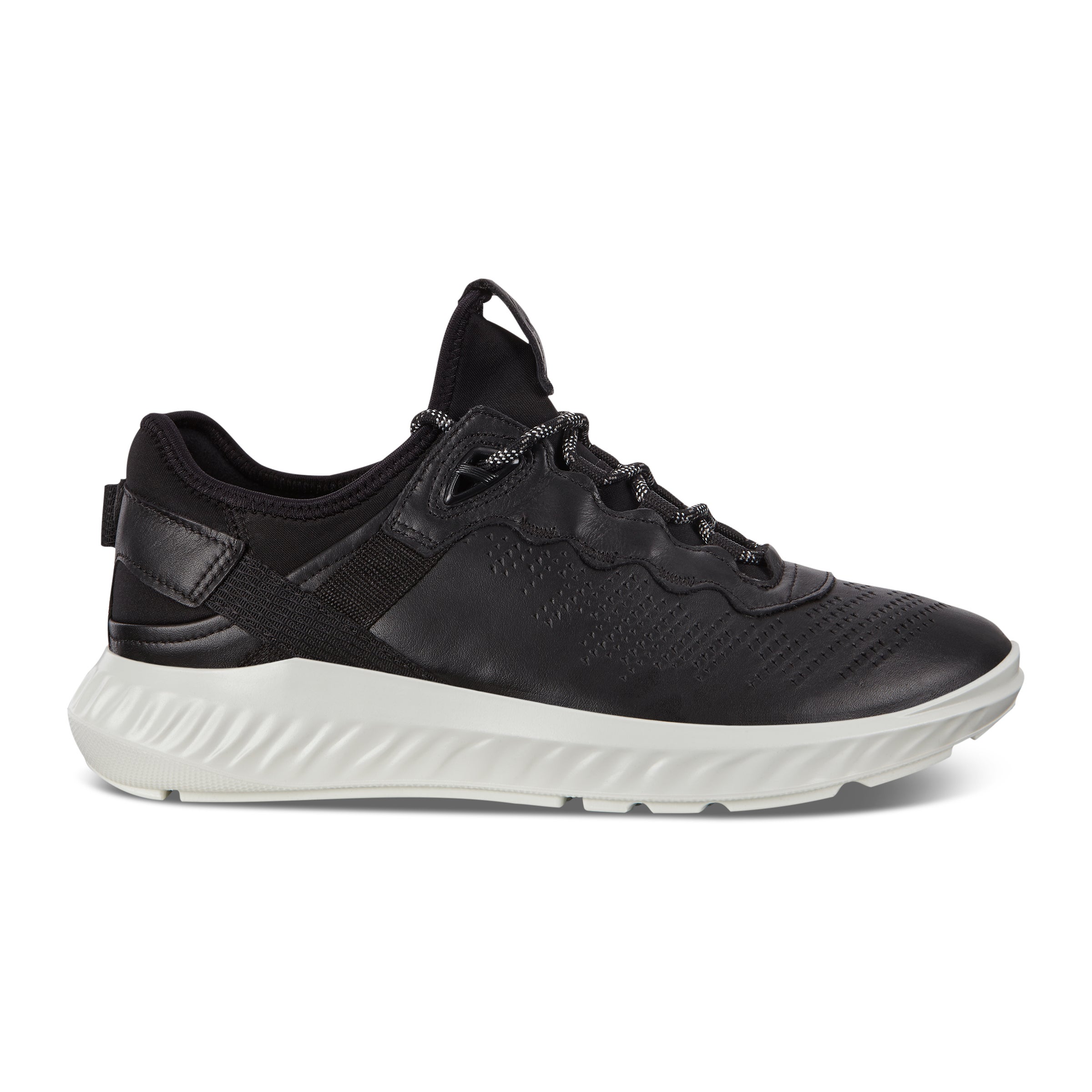 ECCO ST.1 Lite メンズ レザースニーカー - ブラック - Outside