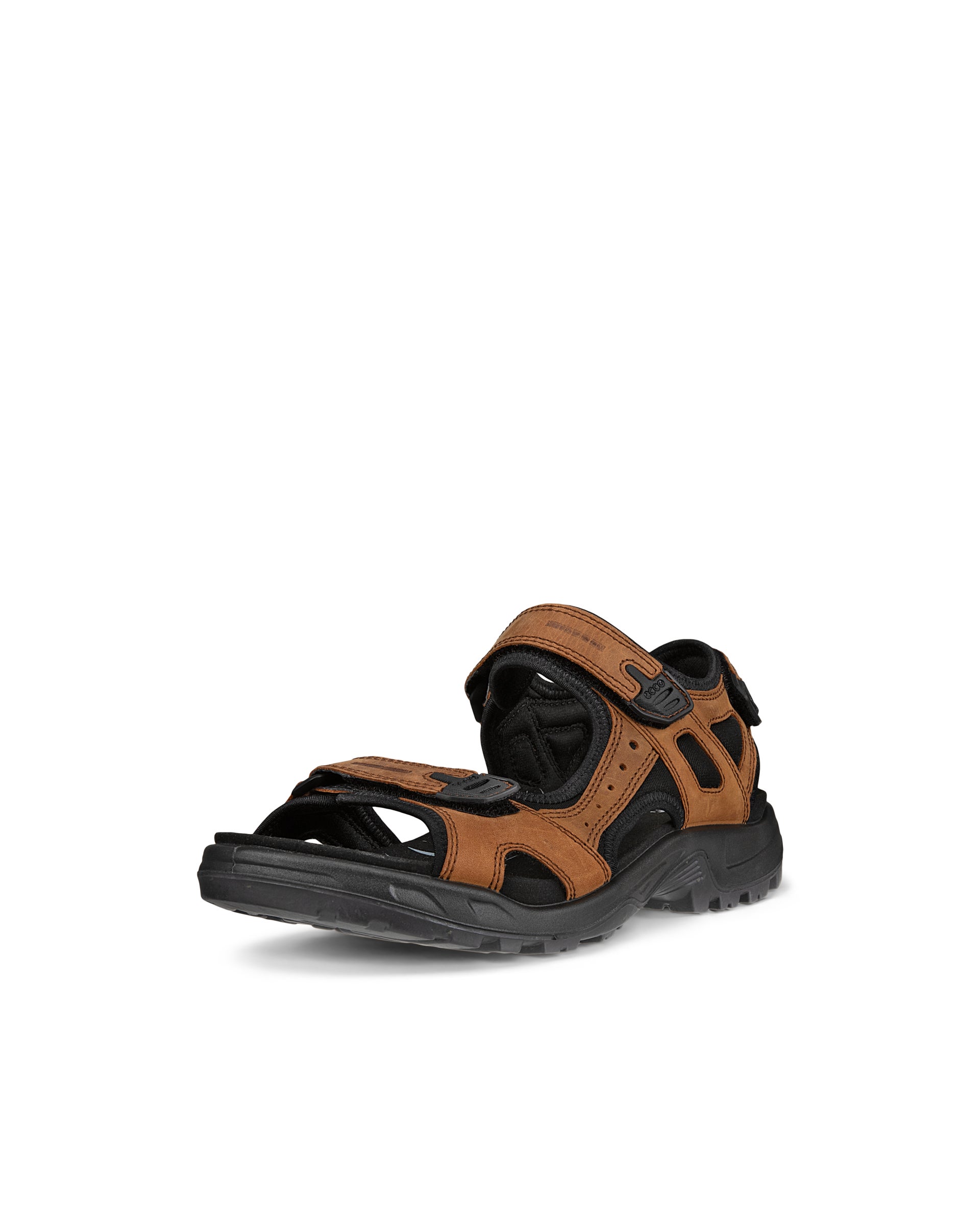 ECCO Offroad メンズ ヌバックハイキングサンダル - ブラウン - Main