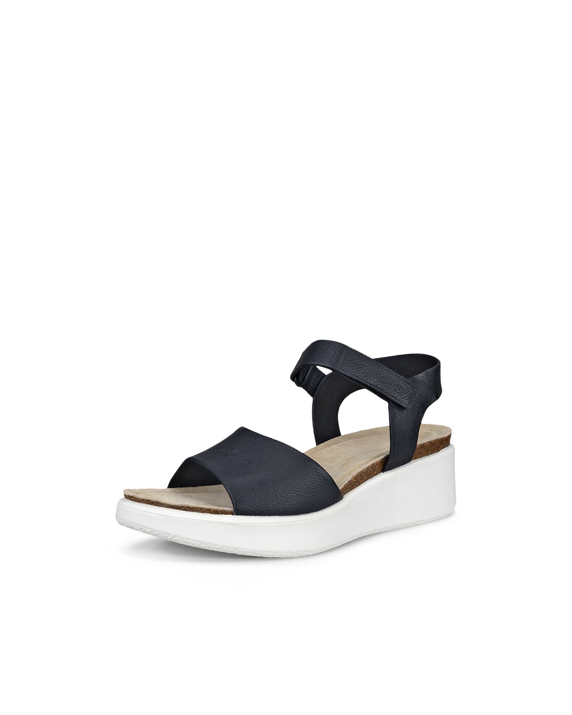 ECCO FLOWT WEDGE CORK - Crna - Main