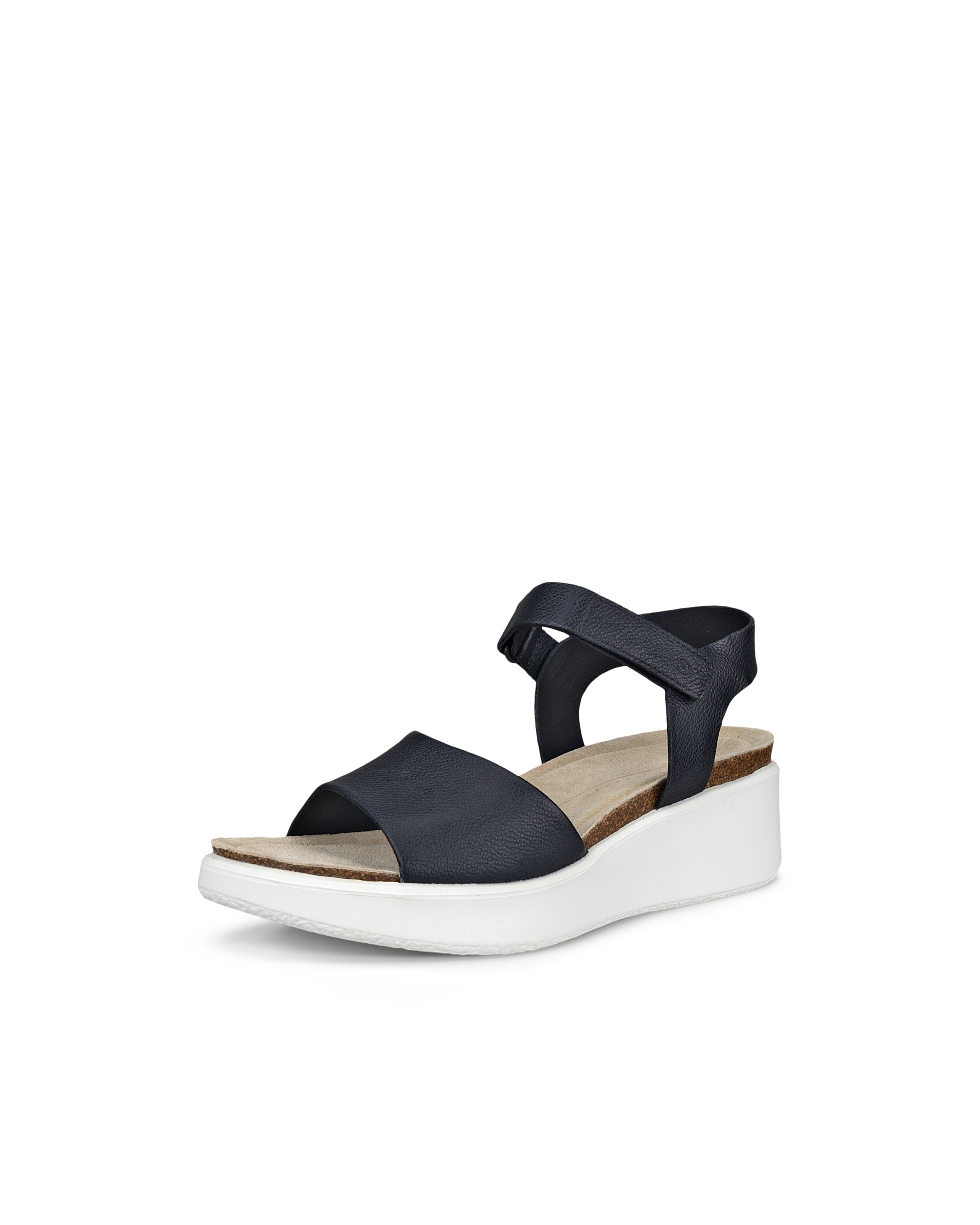 ECCO FLOWT WEDGE CORK - Crna - Main