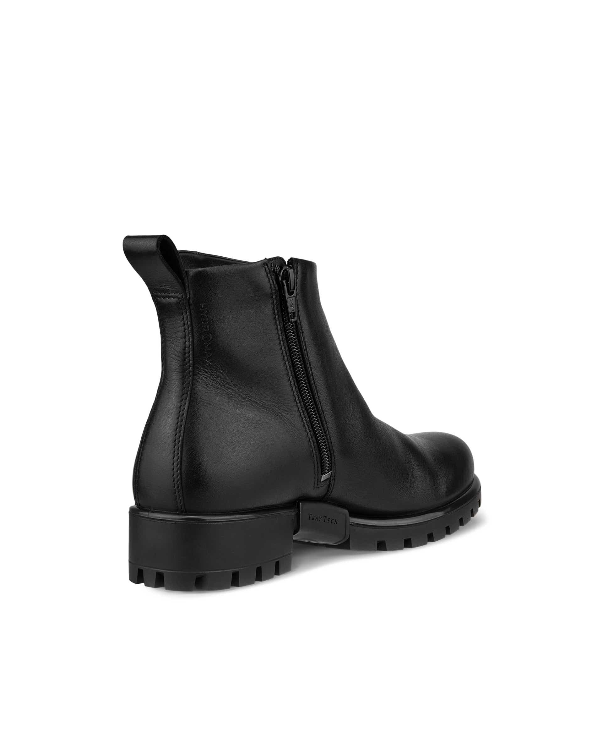 ECCO® Modtray bottines en cuir pour femme - Noir - Back