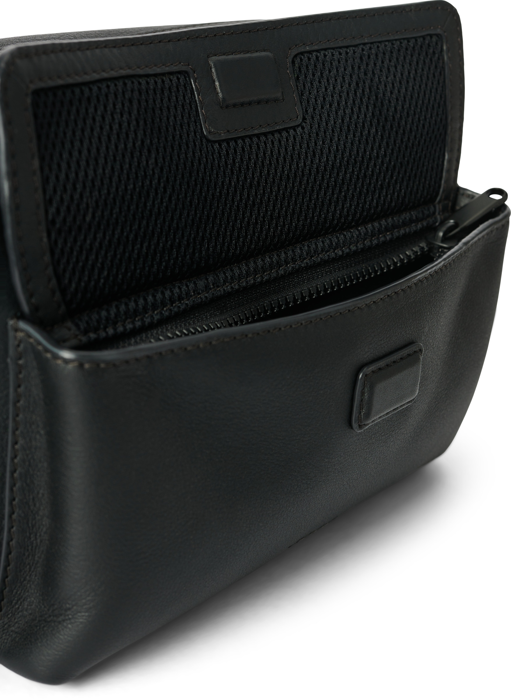ECCO® Camera Bag sac appareil photo en cuir - Noir - Detail-1