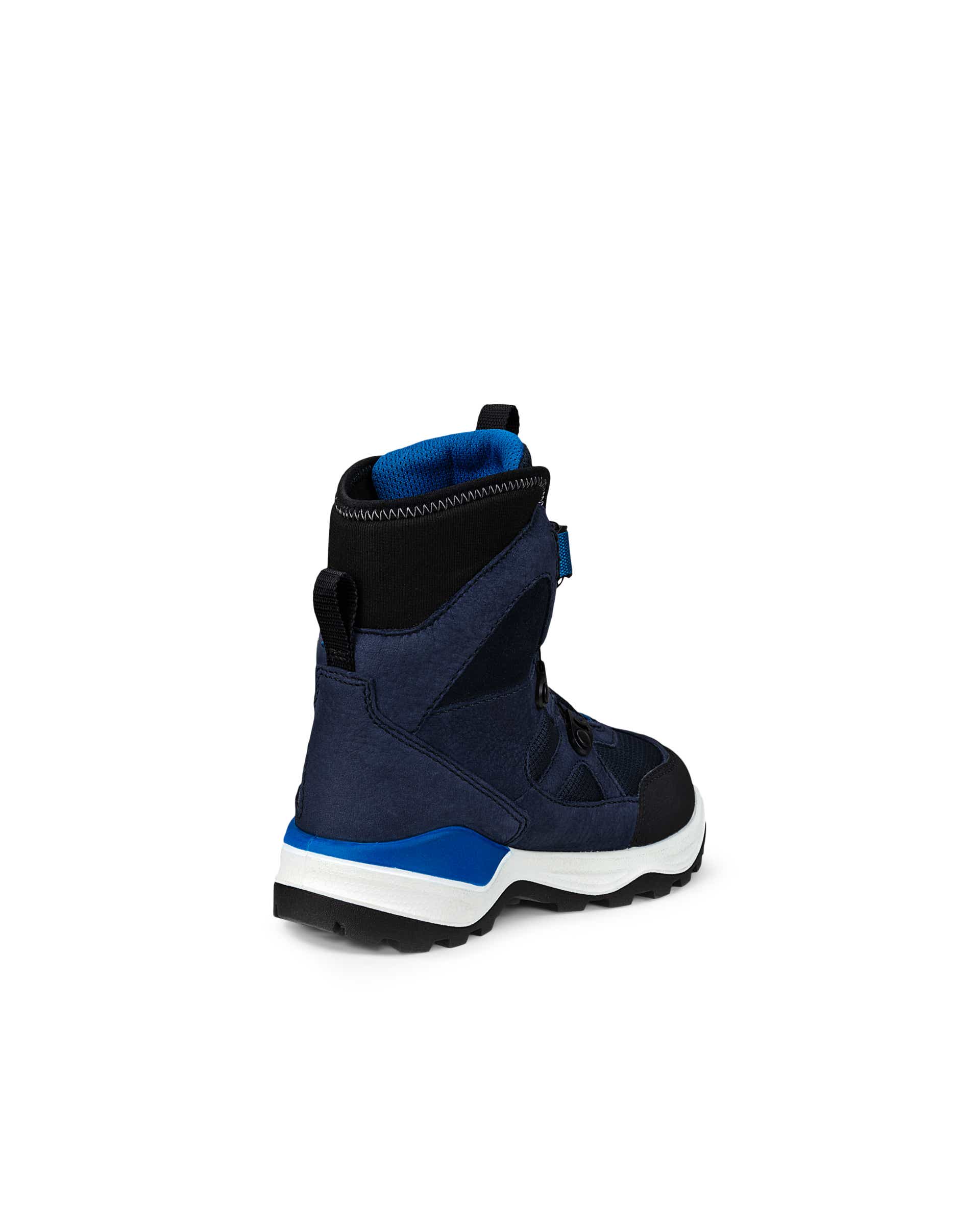 Botines de invierno de nobuk Gore-Tex ECCO® Snow Mountain para niño/a - Azul - Back