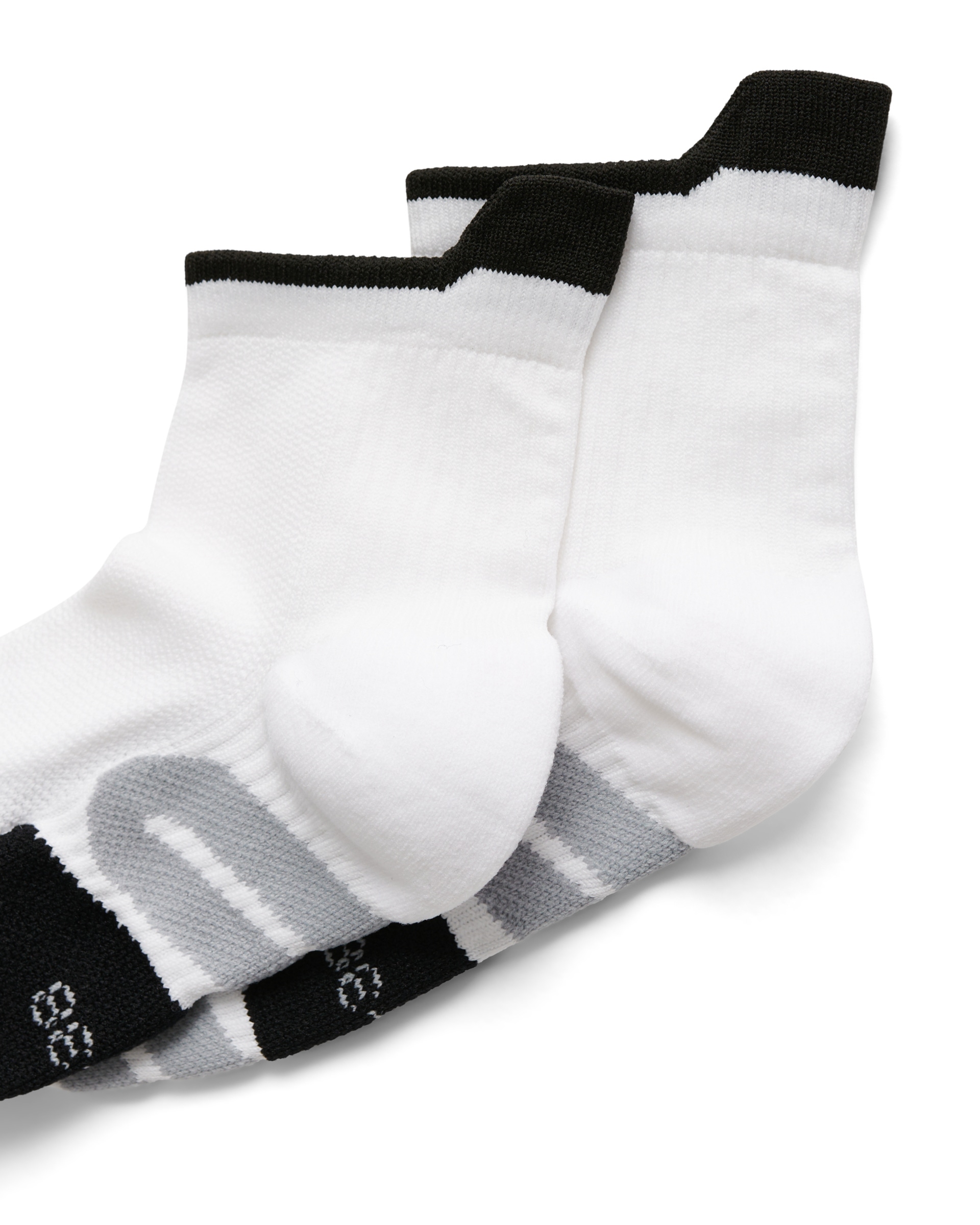 ECCO TECH TOUR LITE ANKLE-CUT SOCK - White - Detail-1