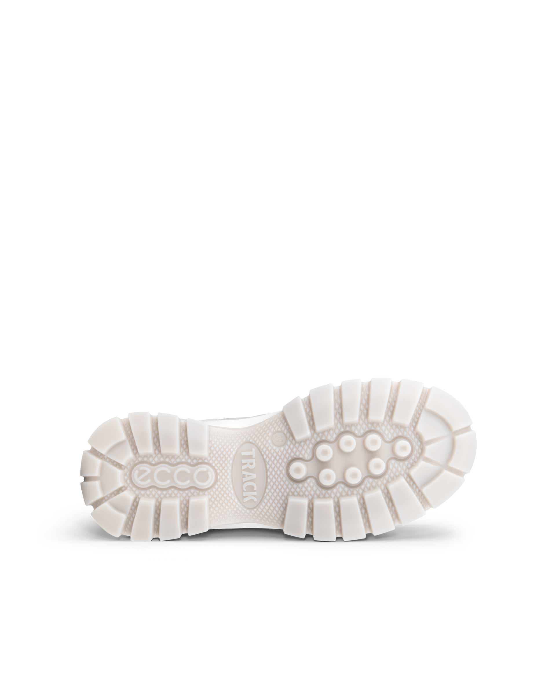 Women's ECCO® Track 30 Leather Waterproof Lace-Up Boot - Grey - Sole