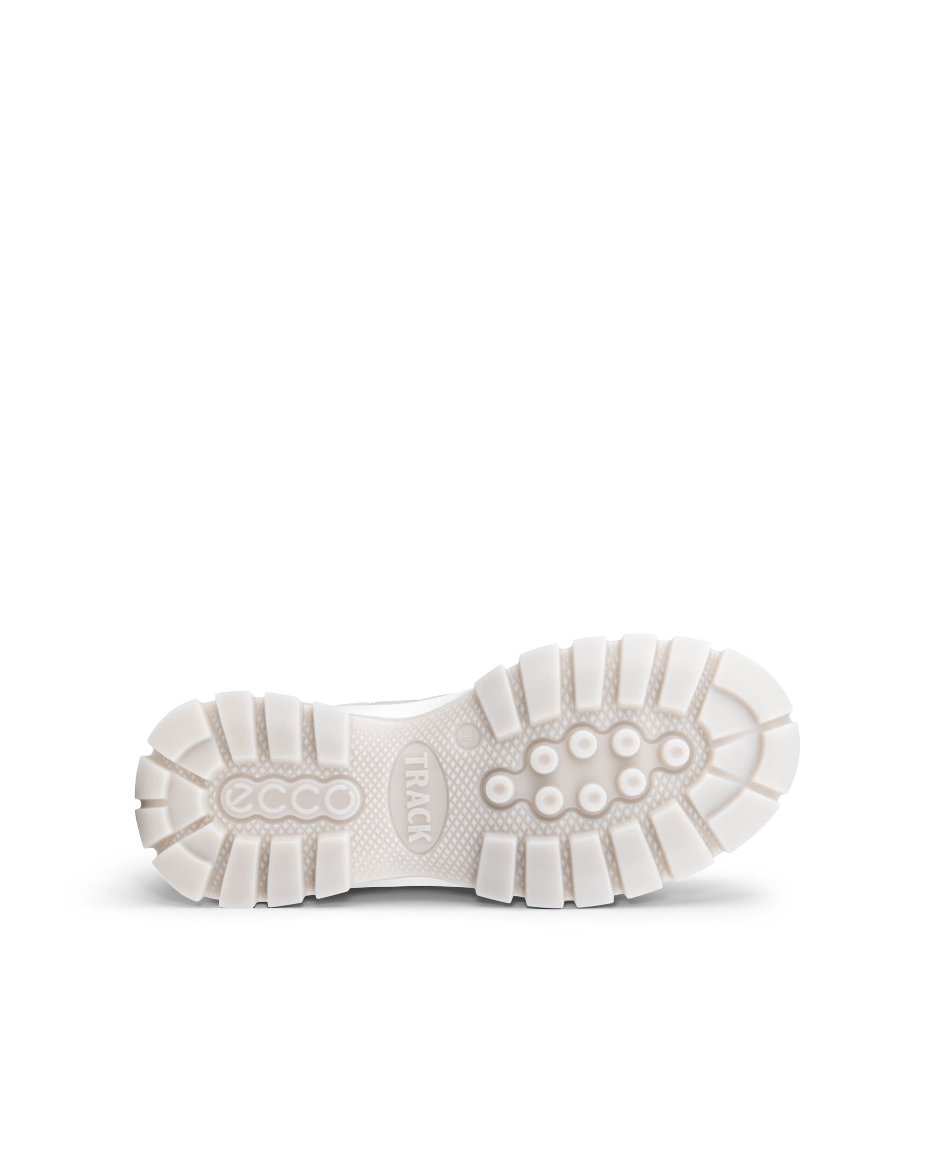 Women's ECCO® Track 30 Leather Waterproof Lace-Up Boot - Grey - Sole