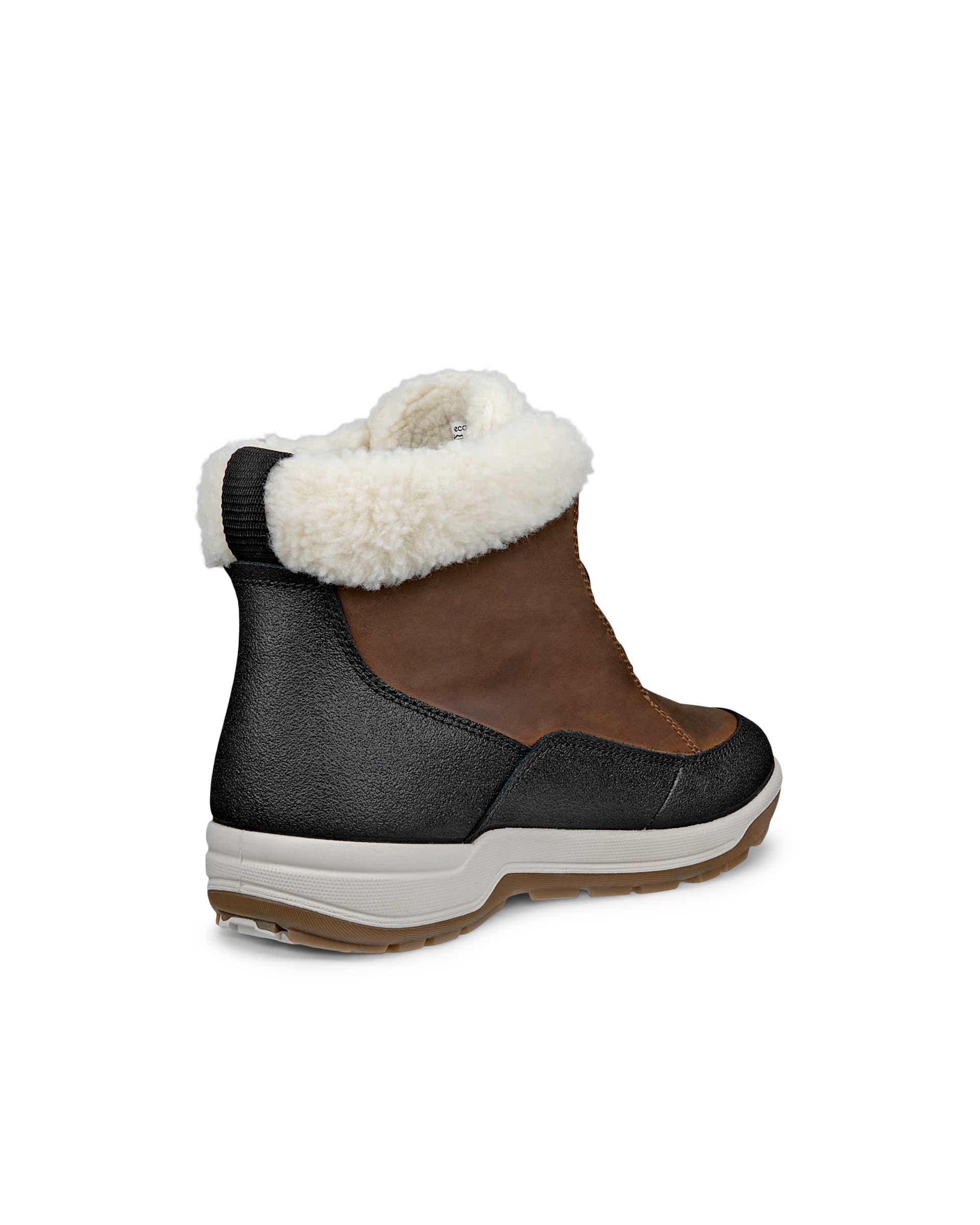 Women's ECCO® Trace Lite Nubuck Waterproof Boot - Brown - Back