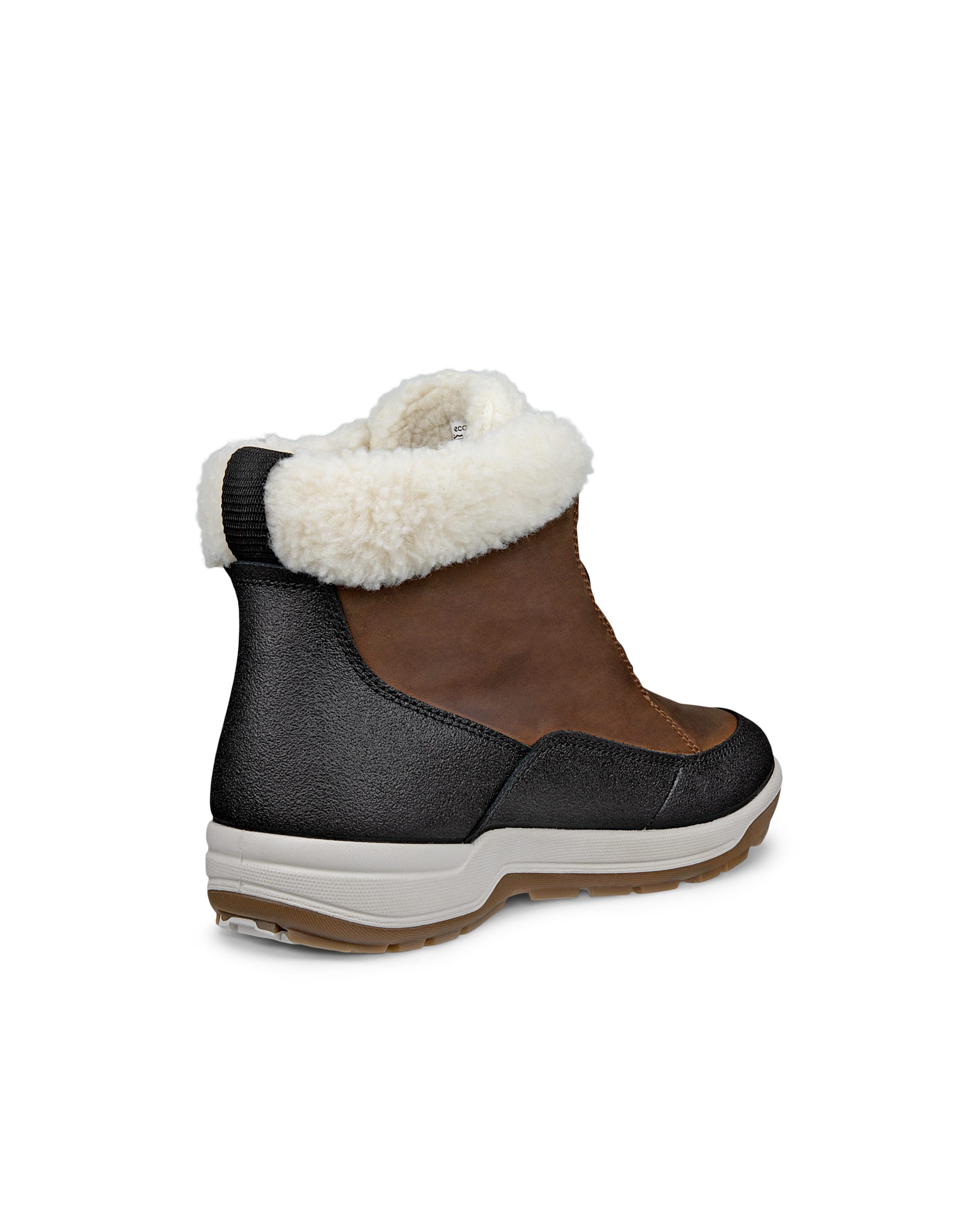 Women's ECCO® Trace Lite Nubuck Waterproof Boot - Brown - Back